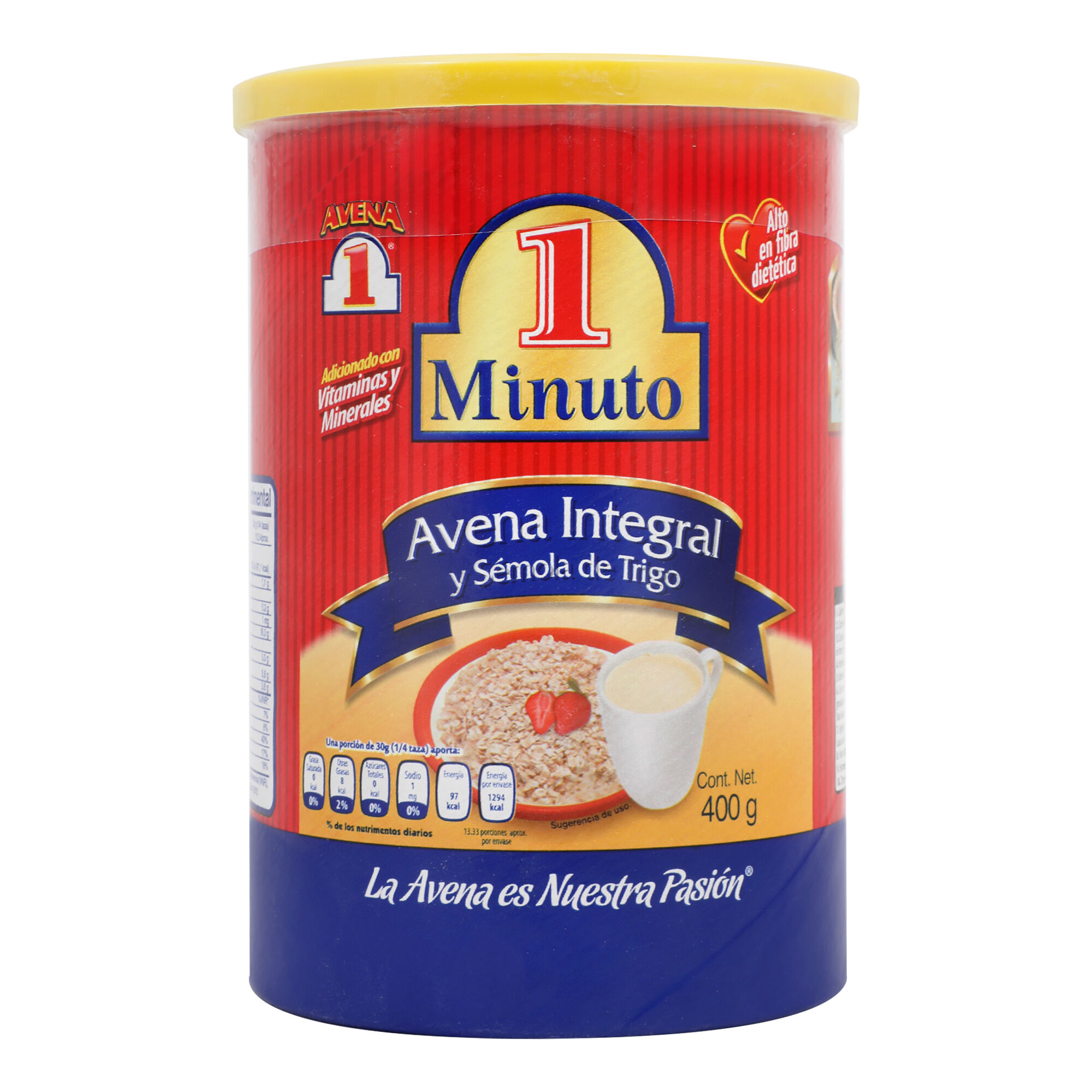 Avena Integral Y Semola De Trigo # 1 400.0 Gr