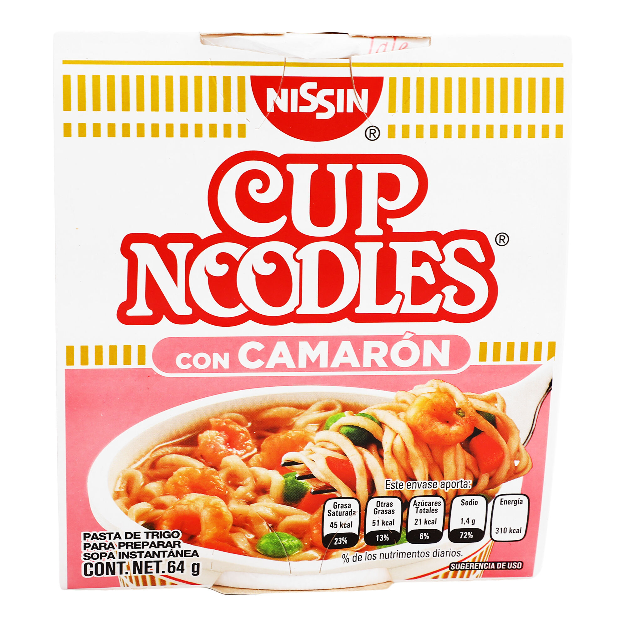 Sopa Instantanea Camaron Nissin 64.0 Gr