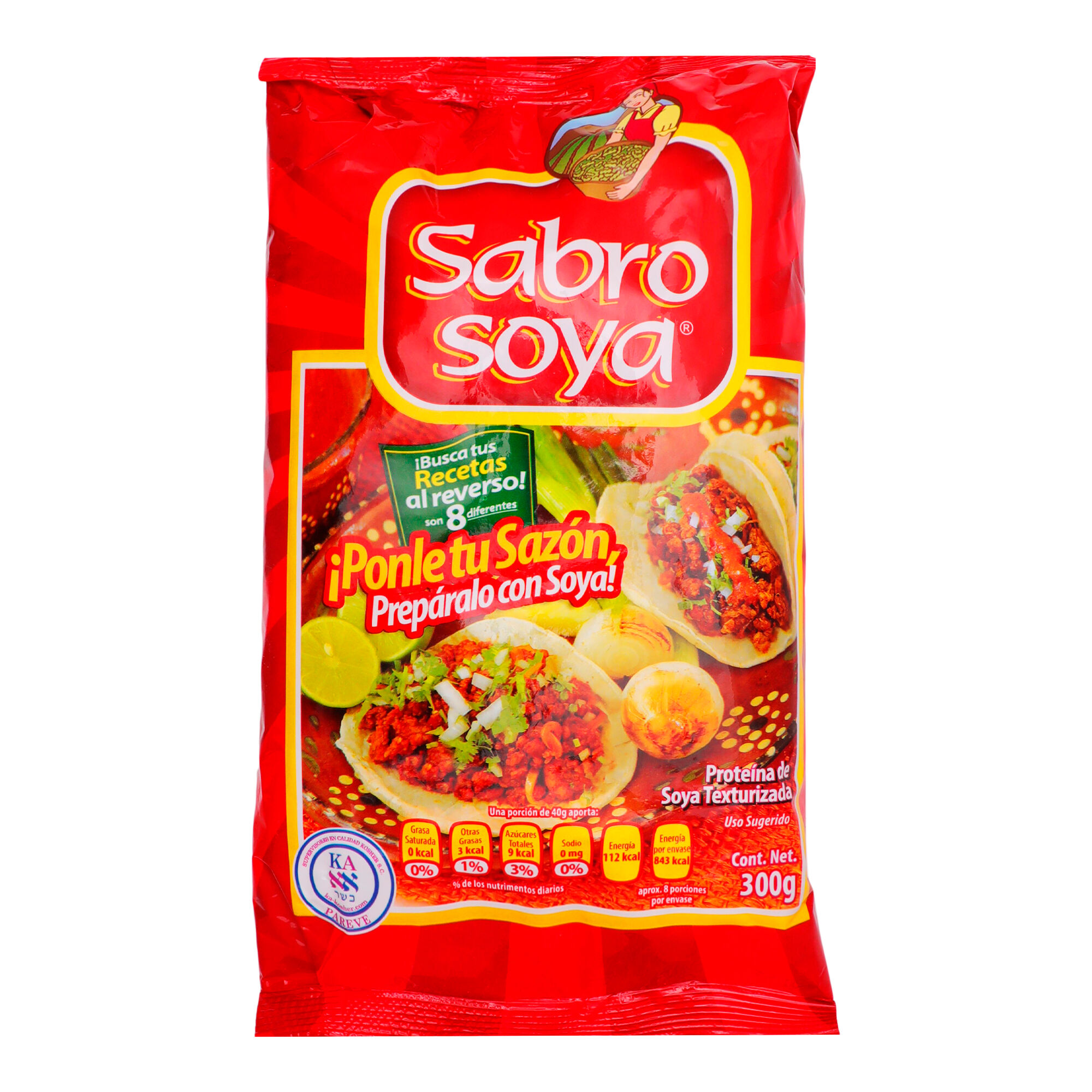 Carne De Soya Sabro Soya 300.0 Gr