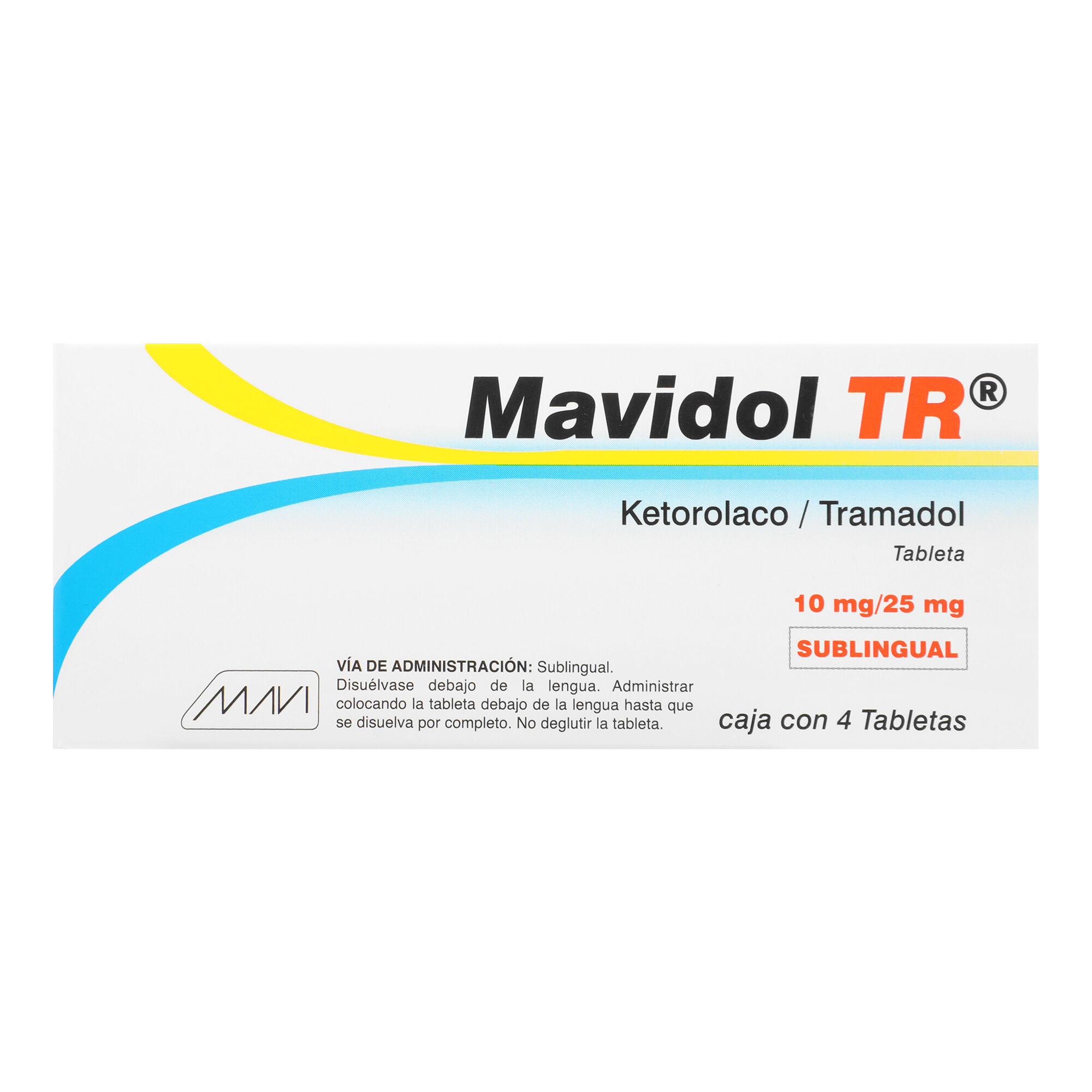 Tr Sl 10/25 Mg Mavidol 4.0 Tab