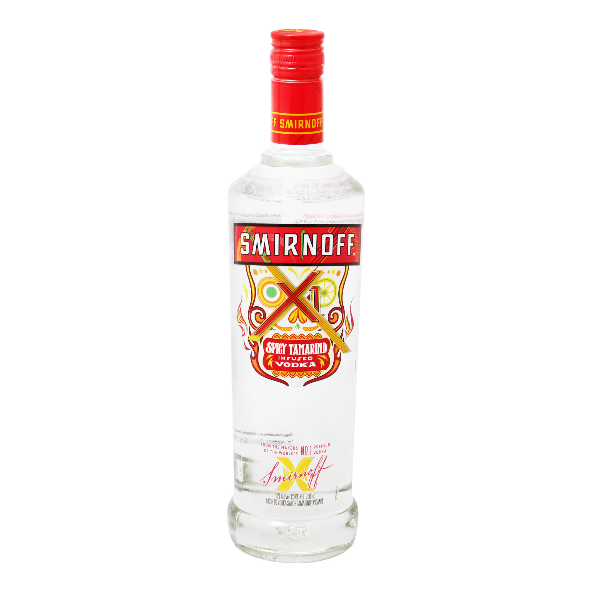 Vodka De Tamarindo Spicy Smirnoff 750.0 Ml