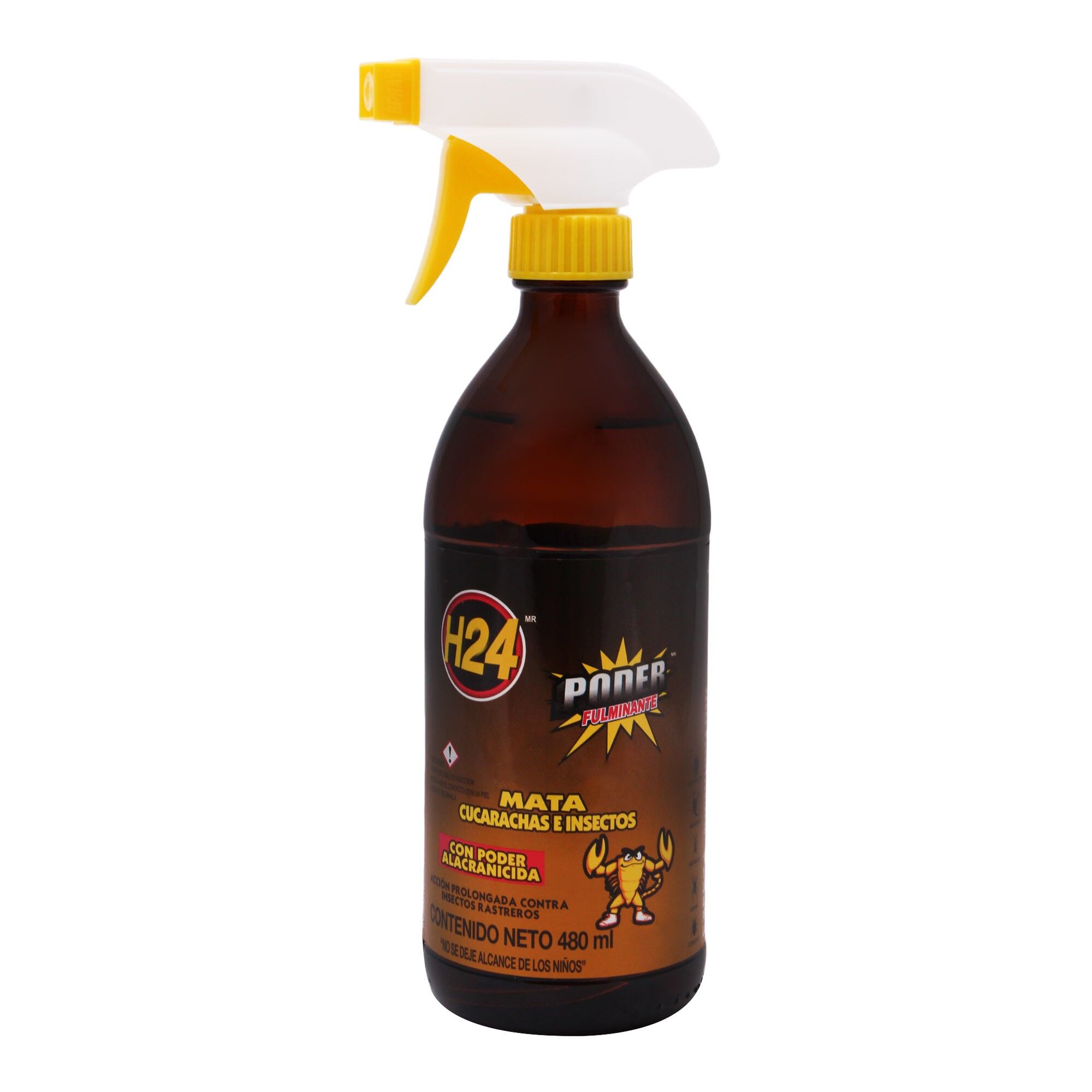 Insecticida Poder Fulminante C/gat H 24 480.0 Ml