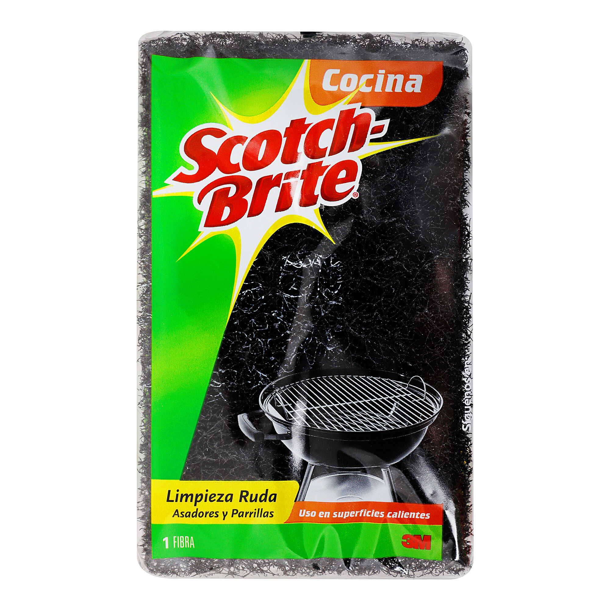 Fibra P/parrilla 92x146 Scotch Brite 1.0 Pza