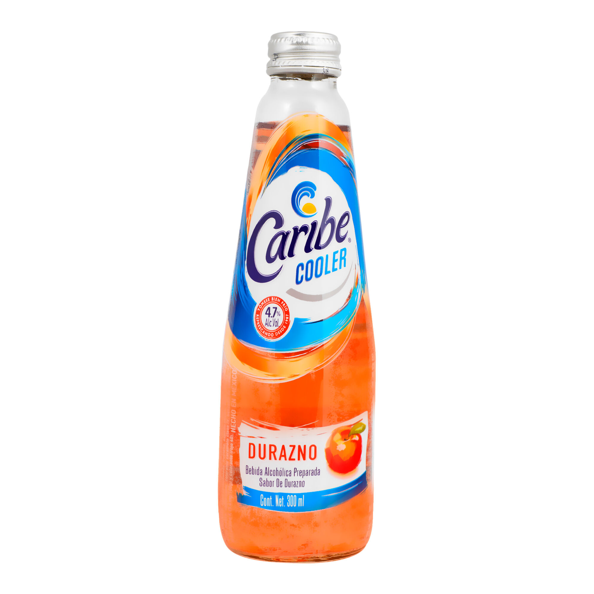 Bebida Durazno Caribe Cooler 300.0 Ml