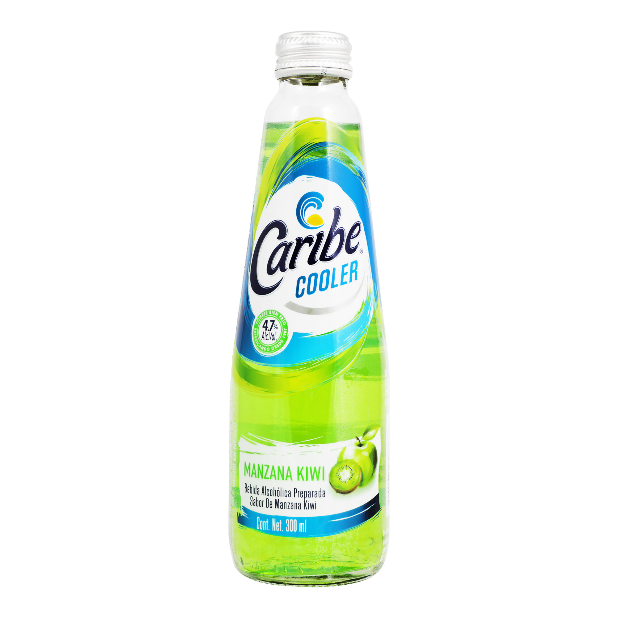 Bebida Manzana Verde Kiwi Caribe Cooler 300.0 Ml