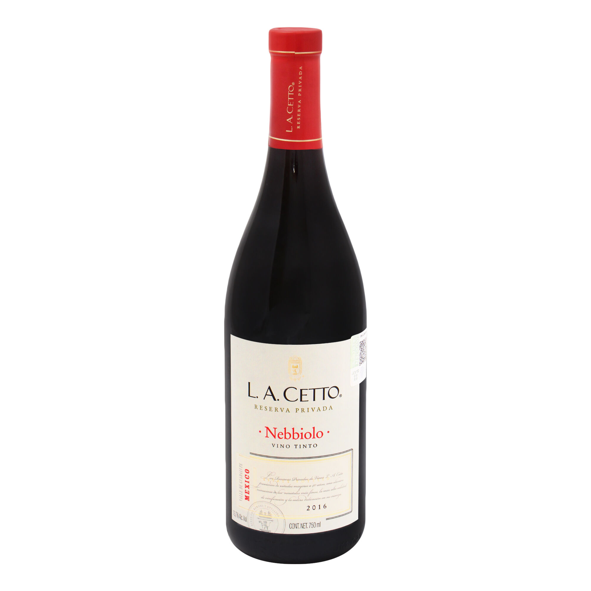 Vino Tinto Nebbiolo 94 L.A. Cetto 750.0 Ml
