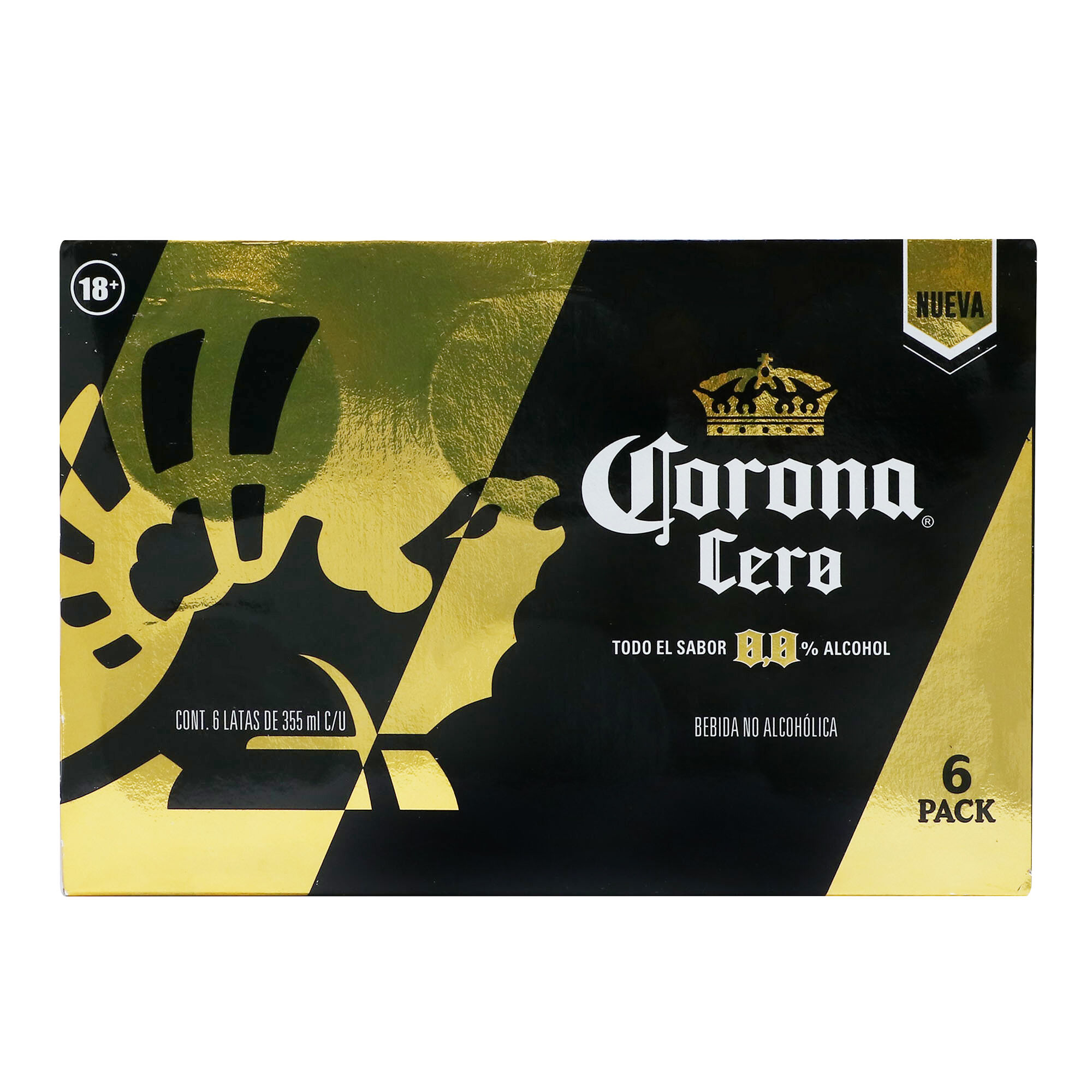 Cerv Lata 355 Cero Corona 6.0 Pack