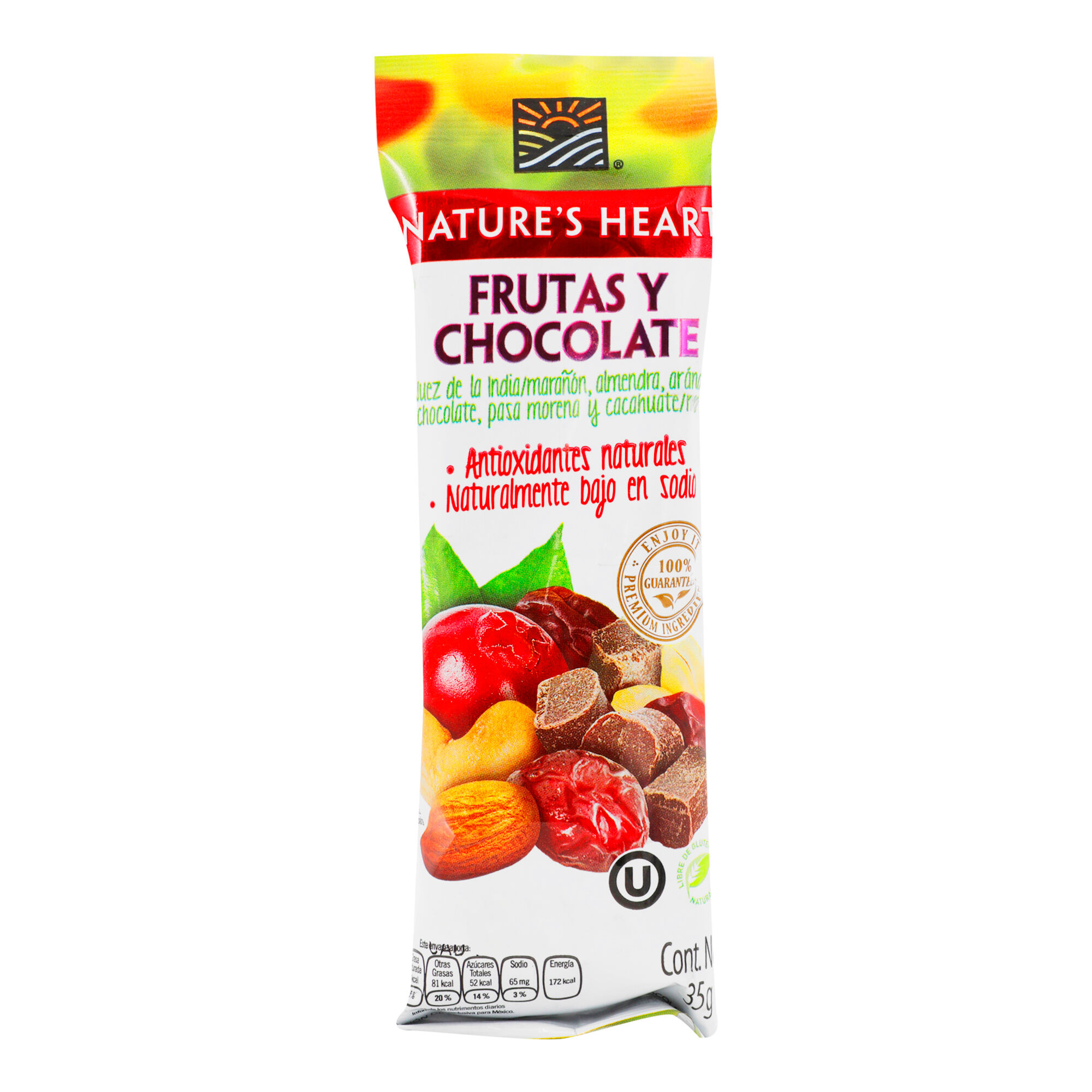 Frutos Secos Frutas Y Chocolate Nature S Heart 35 0 Gr