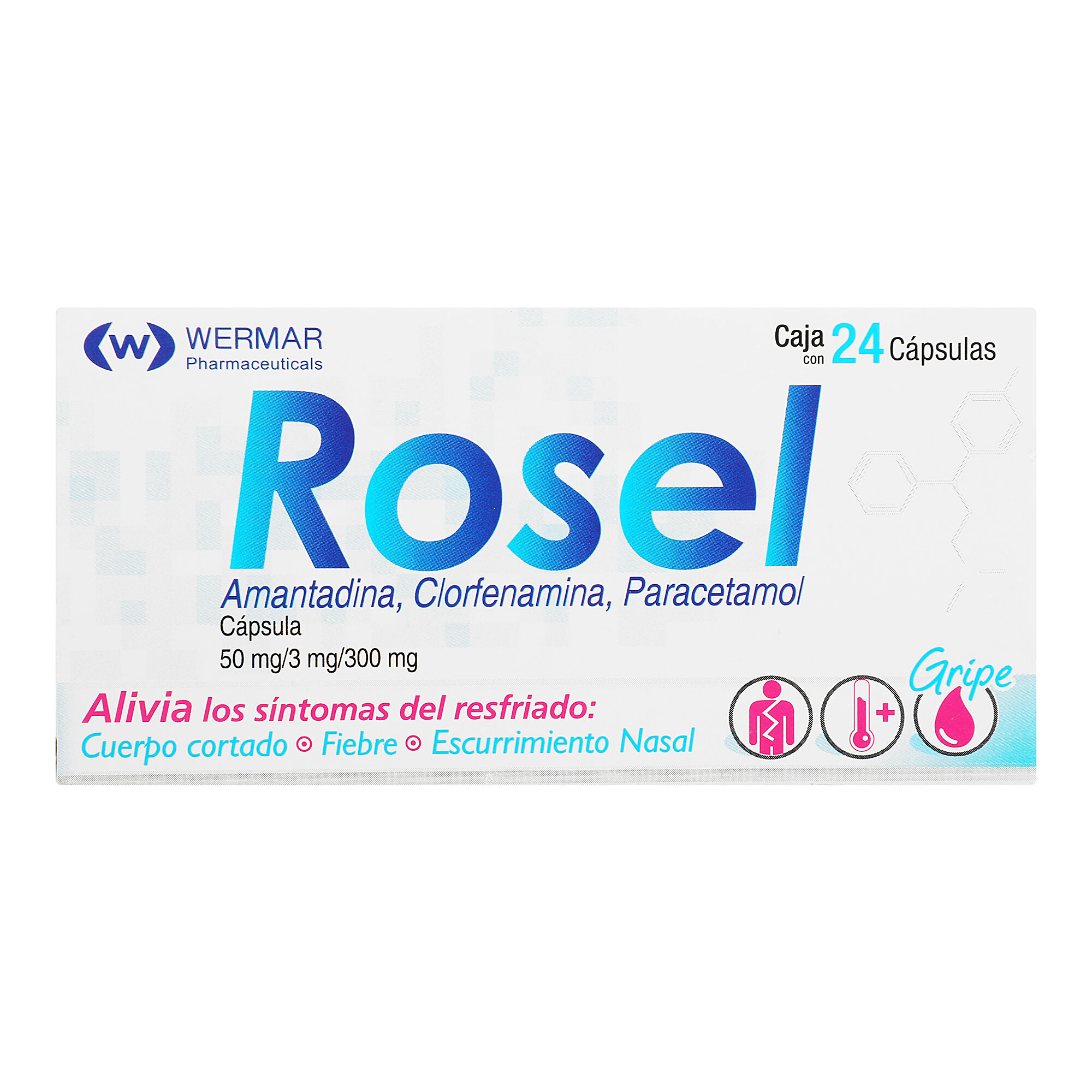 Antigripal Rosel Gf 24.0 Cap