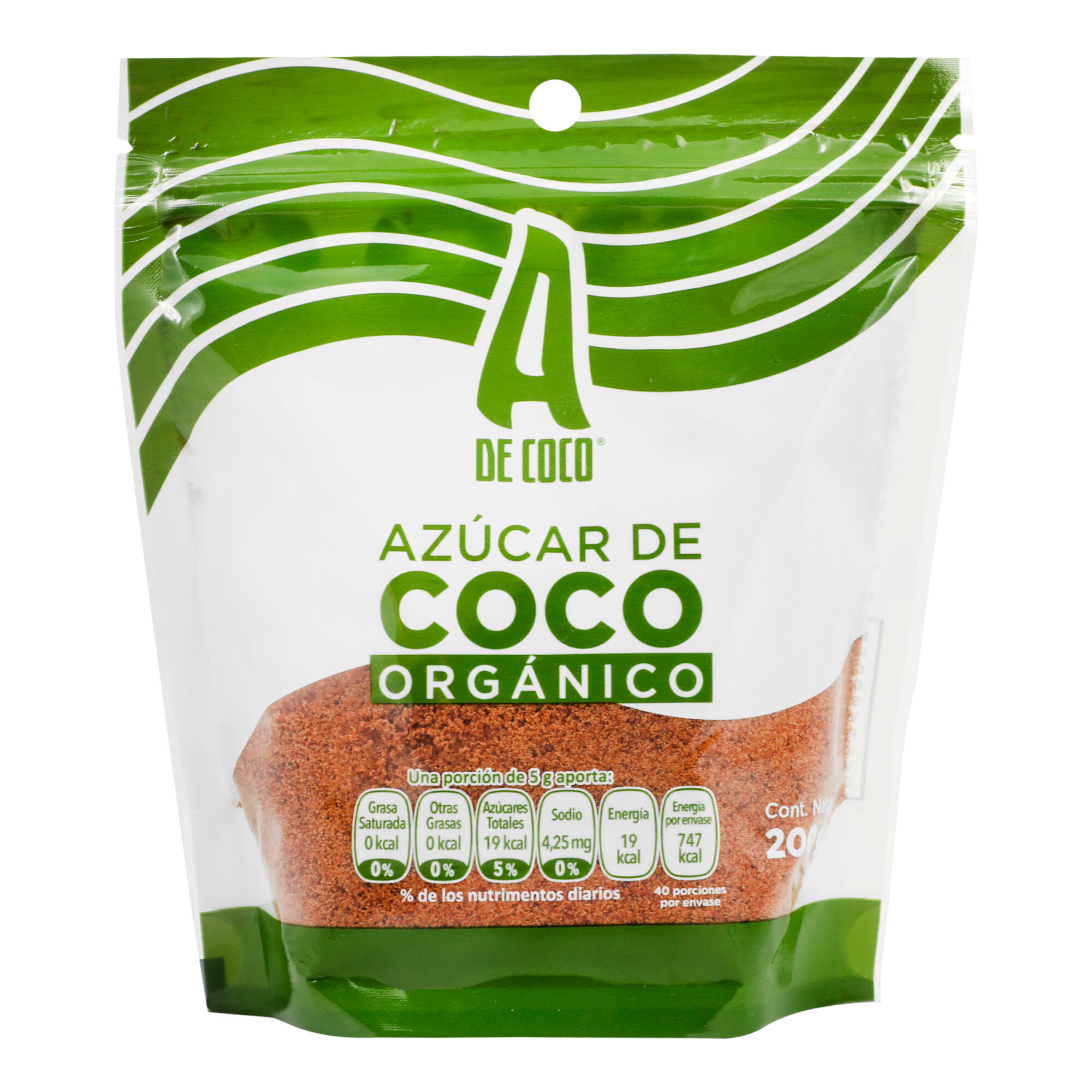 Azucar Coco Organico A De Coco 200.0 Gr