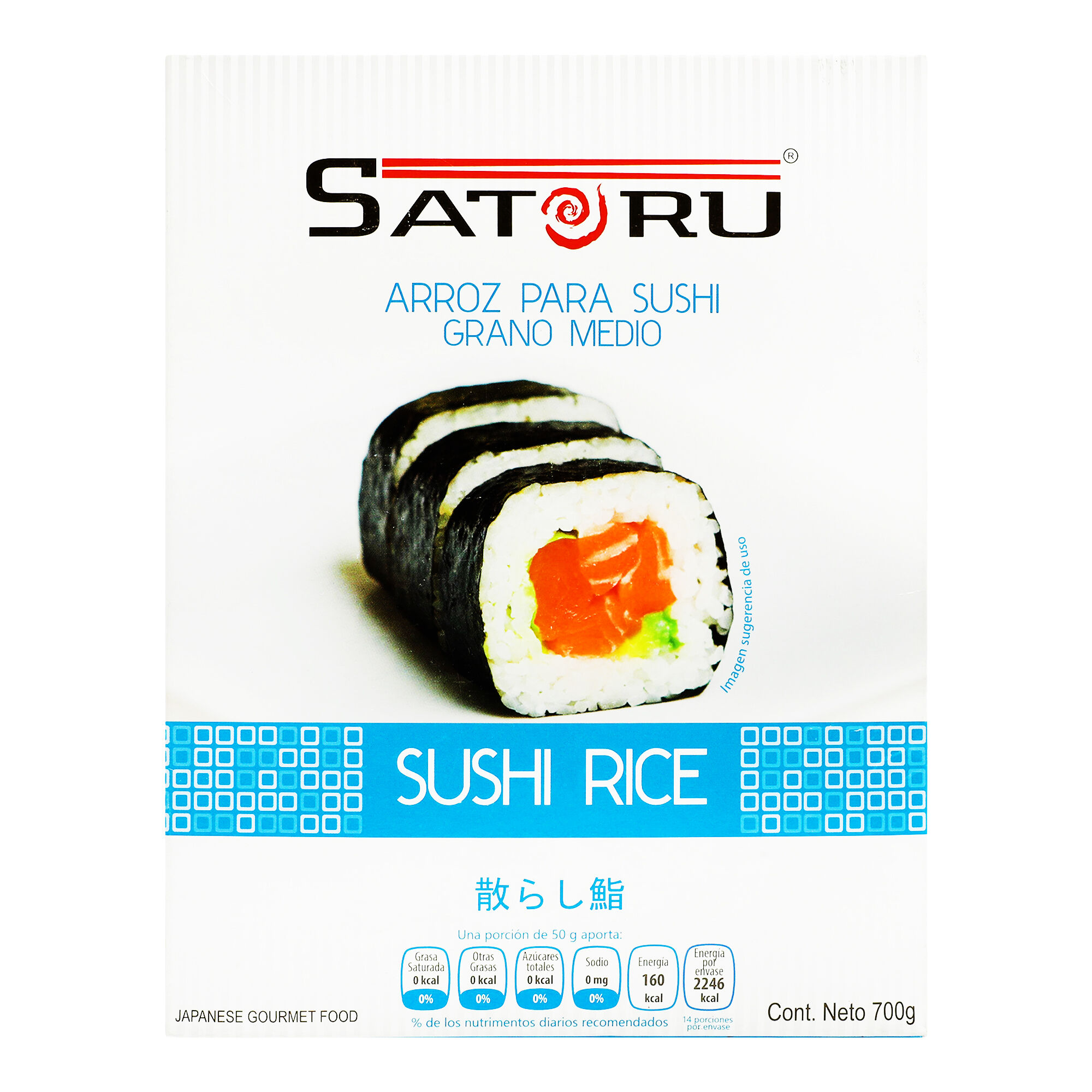 Arroz Para Sushi Satoru 700 Gr