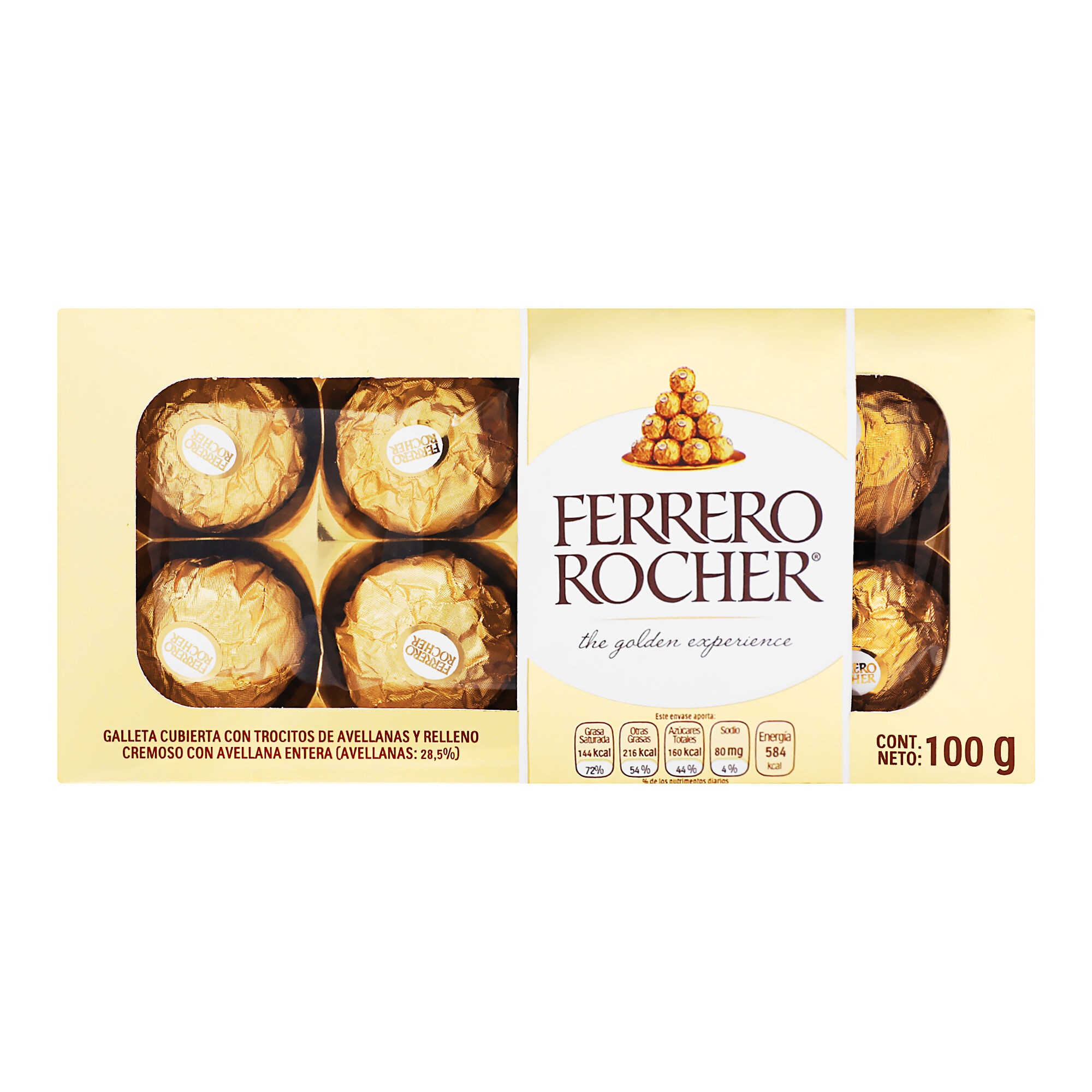 Chocolate Rocher T8 Ferrero Rocher 8.0 Pza