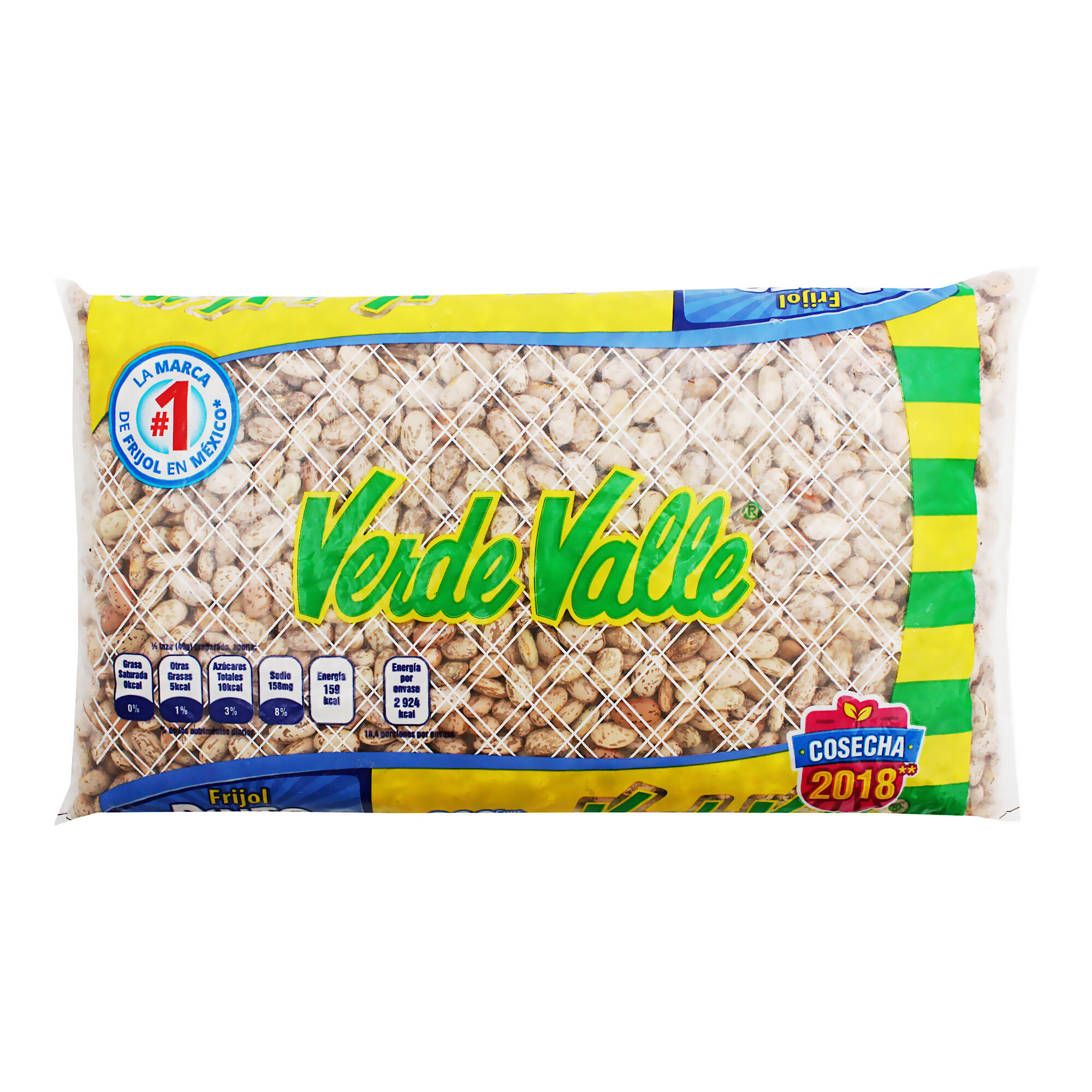 Frijol Pinto Verde Valle 900.0 Gr