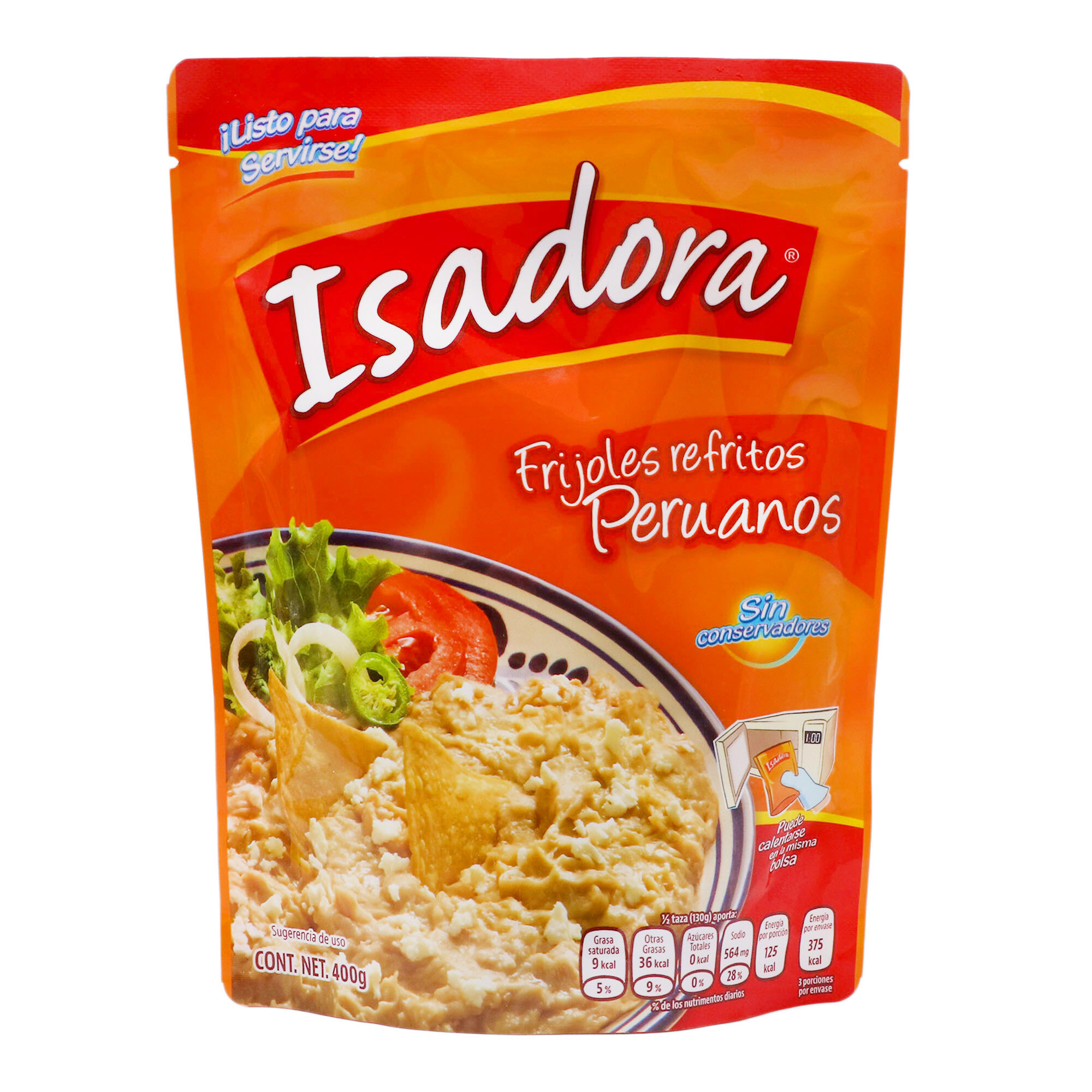 Frijol Refrito Peruanos Isadora 400.0 Gr