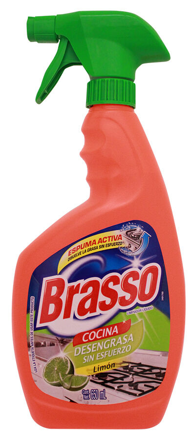Limpiador Cocina Desengrasante Brasso 650 0 Ml