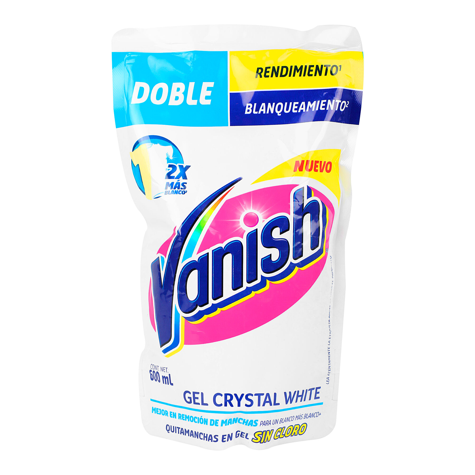 Quitamanchas Liq Bco Vanish 600 Ml