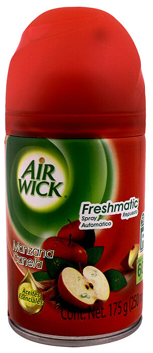 Aromatizante Automatico Repuesto Manzana Canela Air Wick