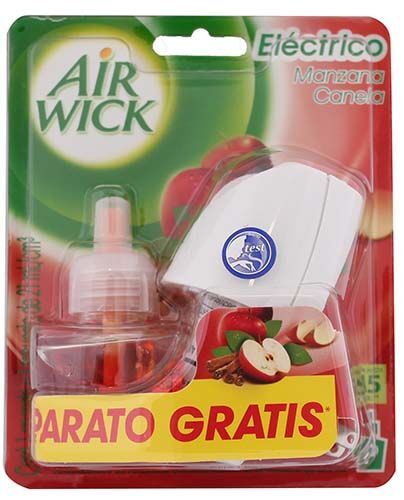 Aromatizante Electrico Manzana Canela Air Wick 21.0 Ml