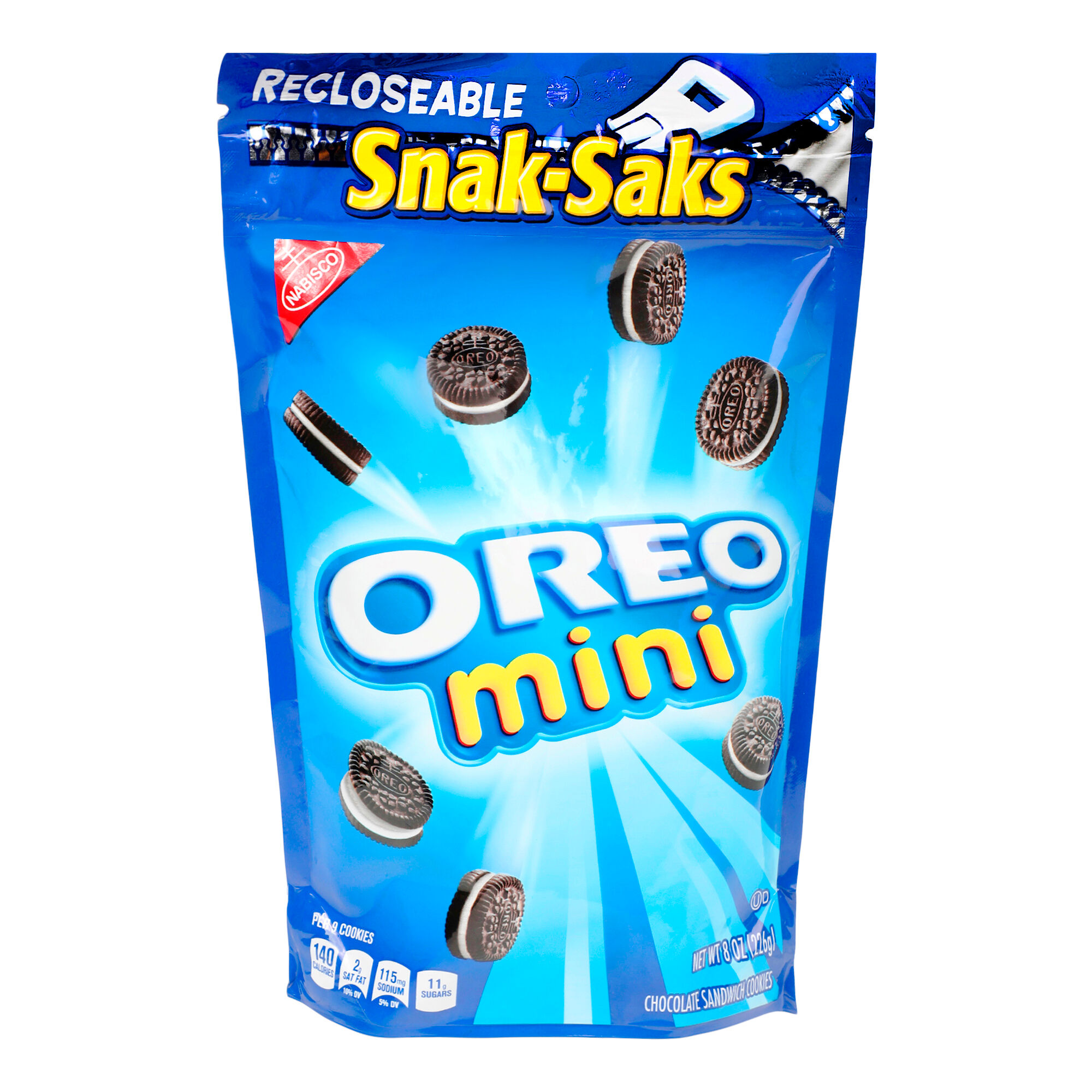 Mini Oreo Sandwich Chocolate Nabisco 226.0 Gr