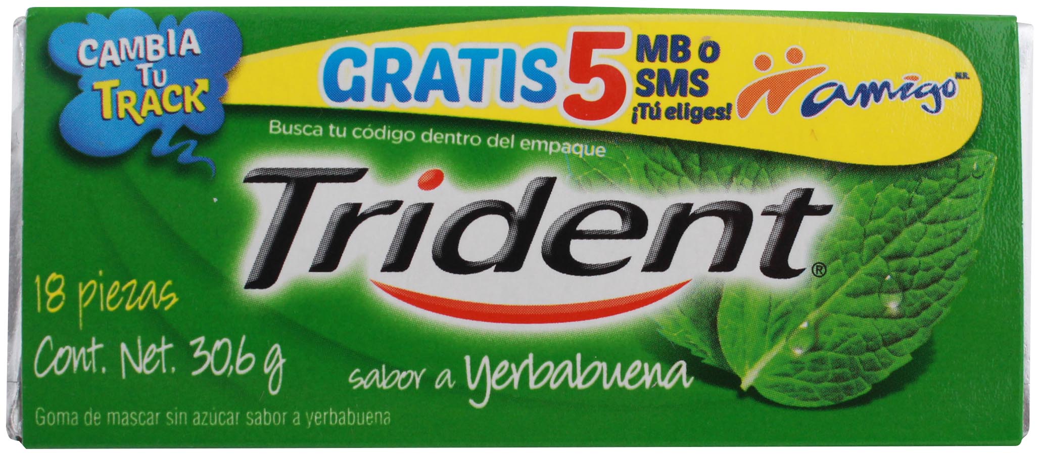 Val U Pack Yerbabuena Trident 30.6 Gr