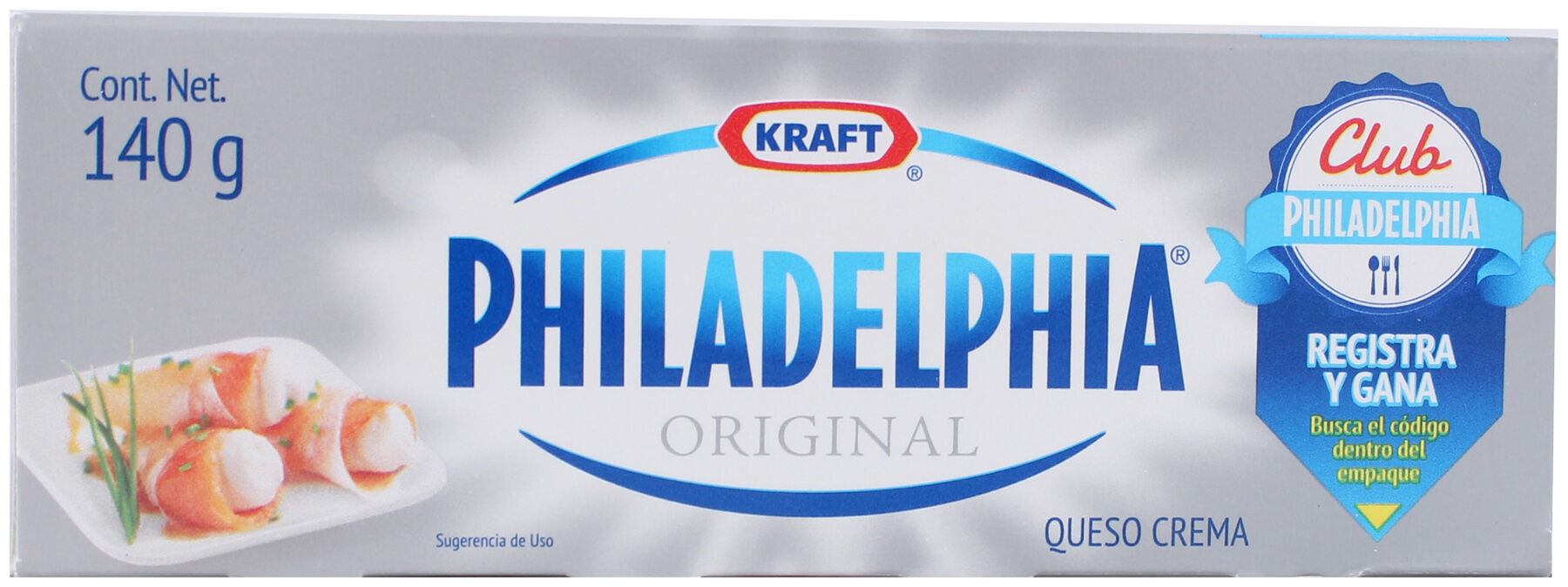 Queso Crema Philadelphia 140.0 Gr