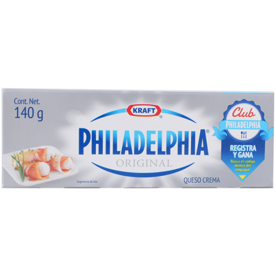 Queso Crema Philadelphia 140.0 Gr