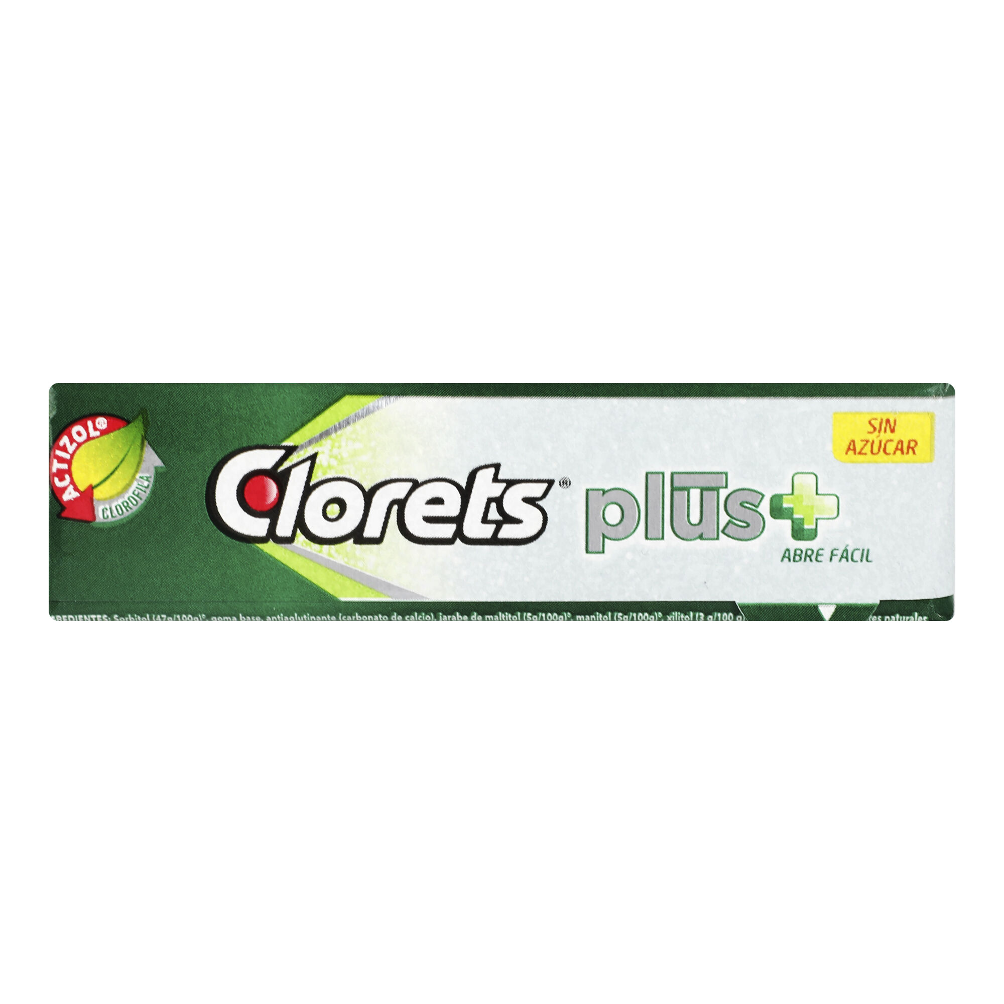 Chicles Tipo Americano Plus+ Clorets 5.0 Pza