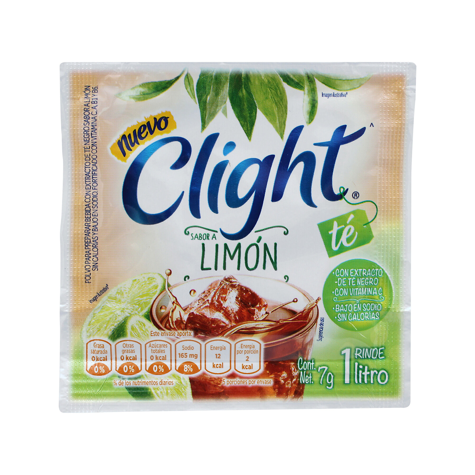 Concentrado En Polvo Limon Clight 7.0 Gr