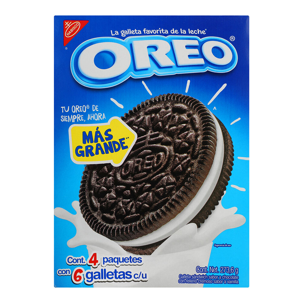 Galletas Oreo Nabisco 273 6 Gr