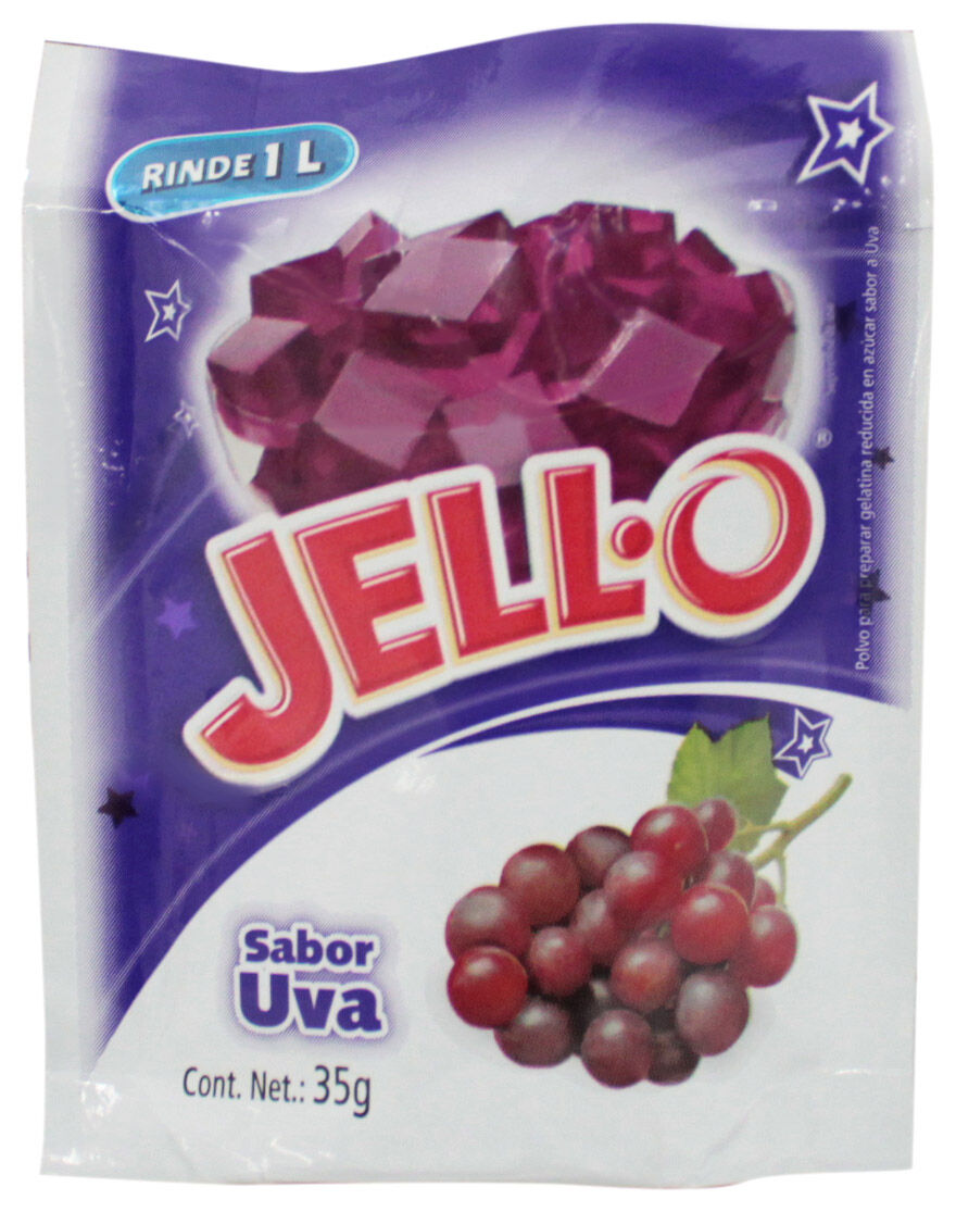 Gelatina Uva Jell O 25.0 Gr