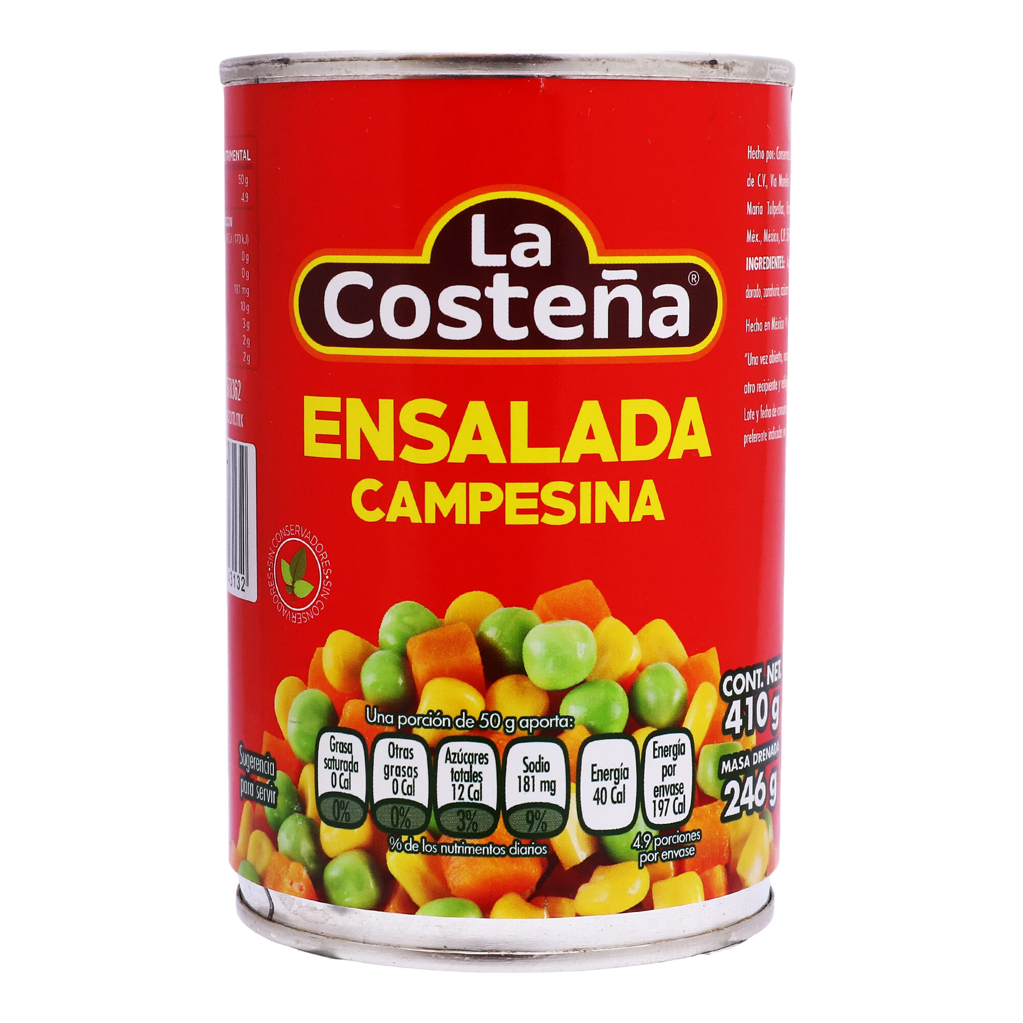 Ensalada Campesina La Costeña 410.0 Gr