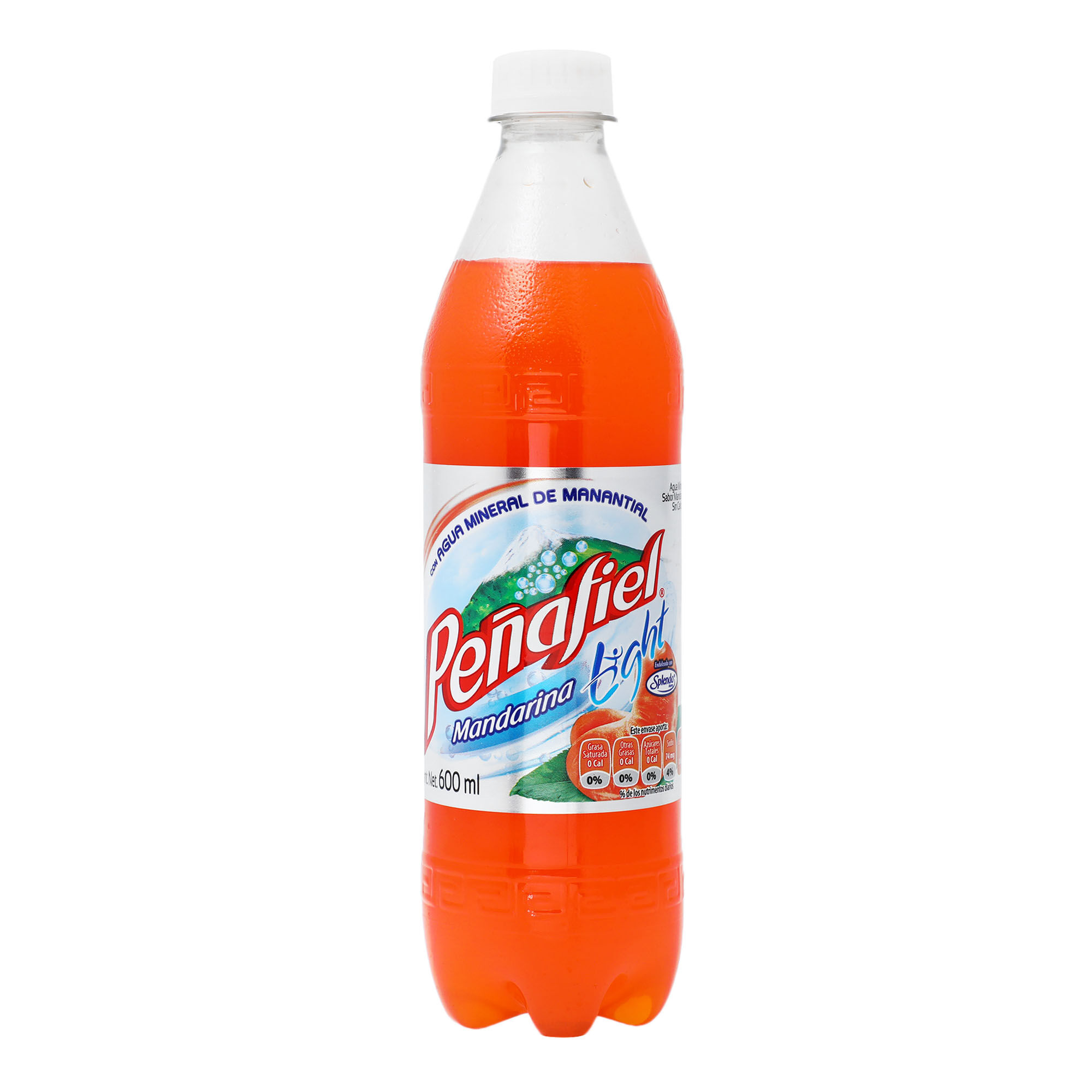 Agua Mineral Light Mandarina Peñafiel 600.0 Ml