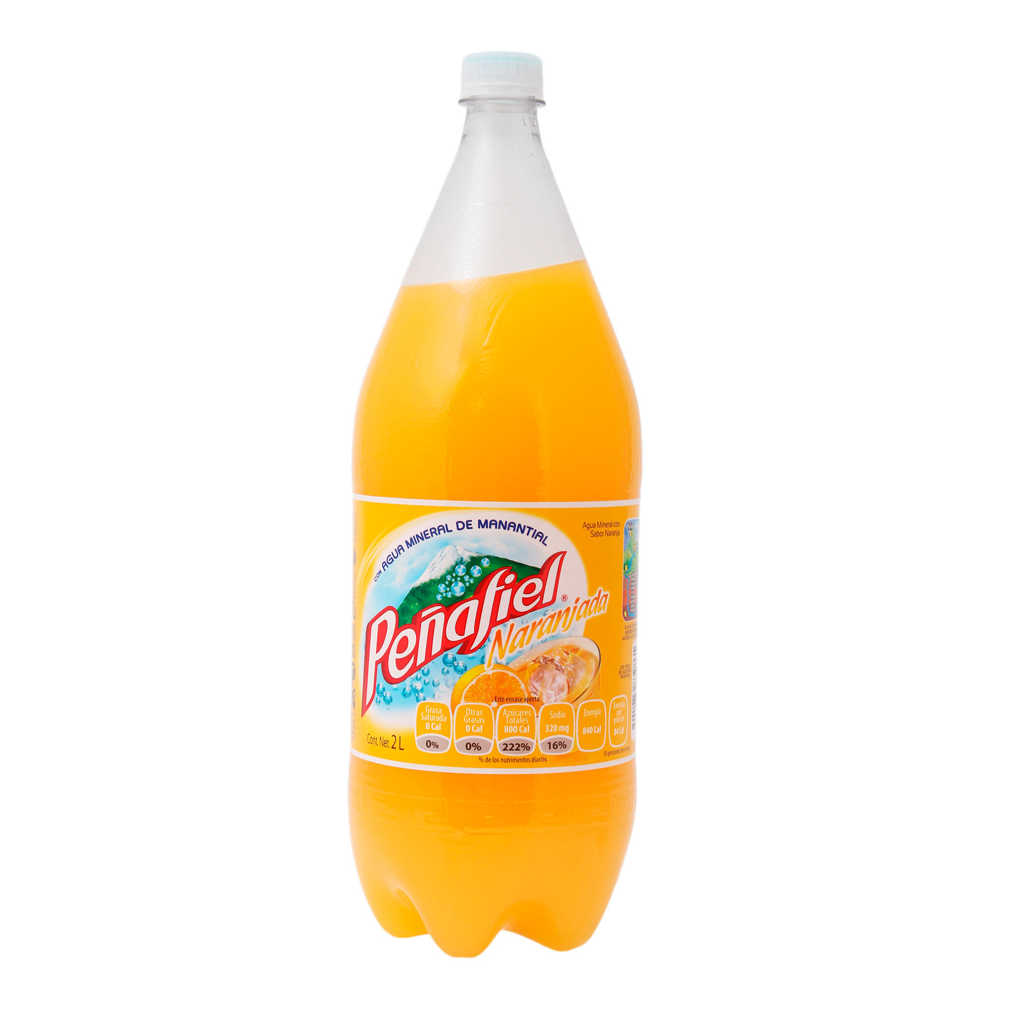 Agua Mineral Naranjada Peñafiel 2.0 Lt