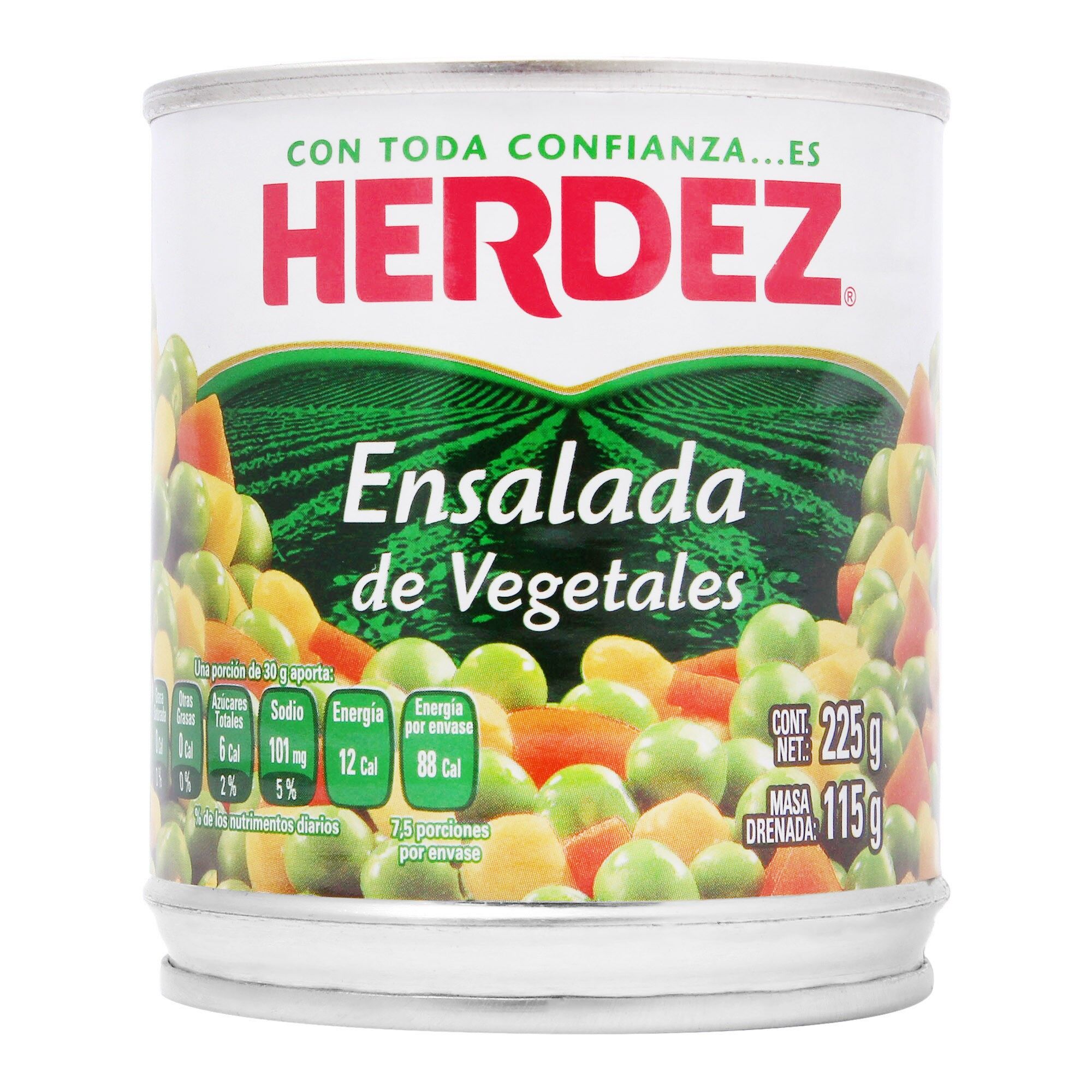 Ensalada Vegetal Herdez 220.0 Gr