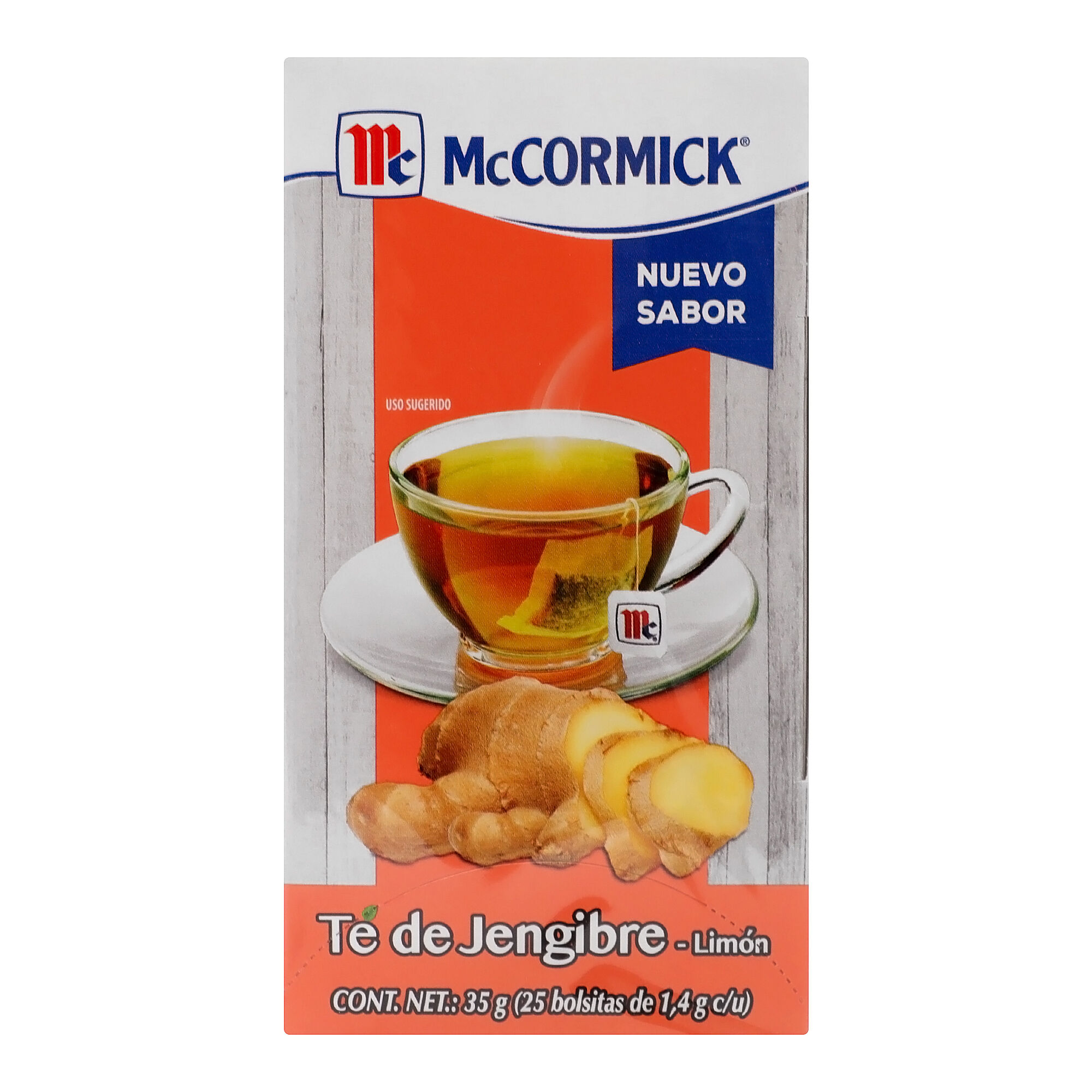 Te Jengibre Mc Cormick 1.4 Gr