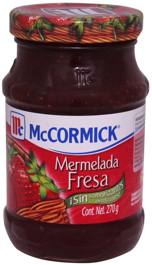 Mermelada Fresa Mc.Cormick 270.0 Gr