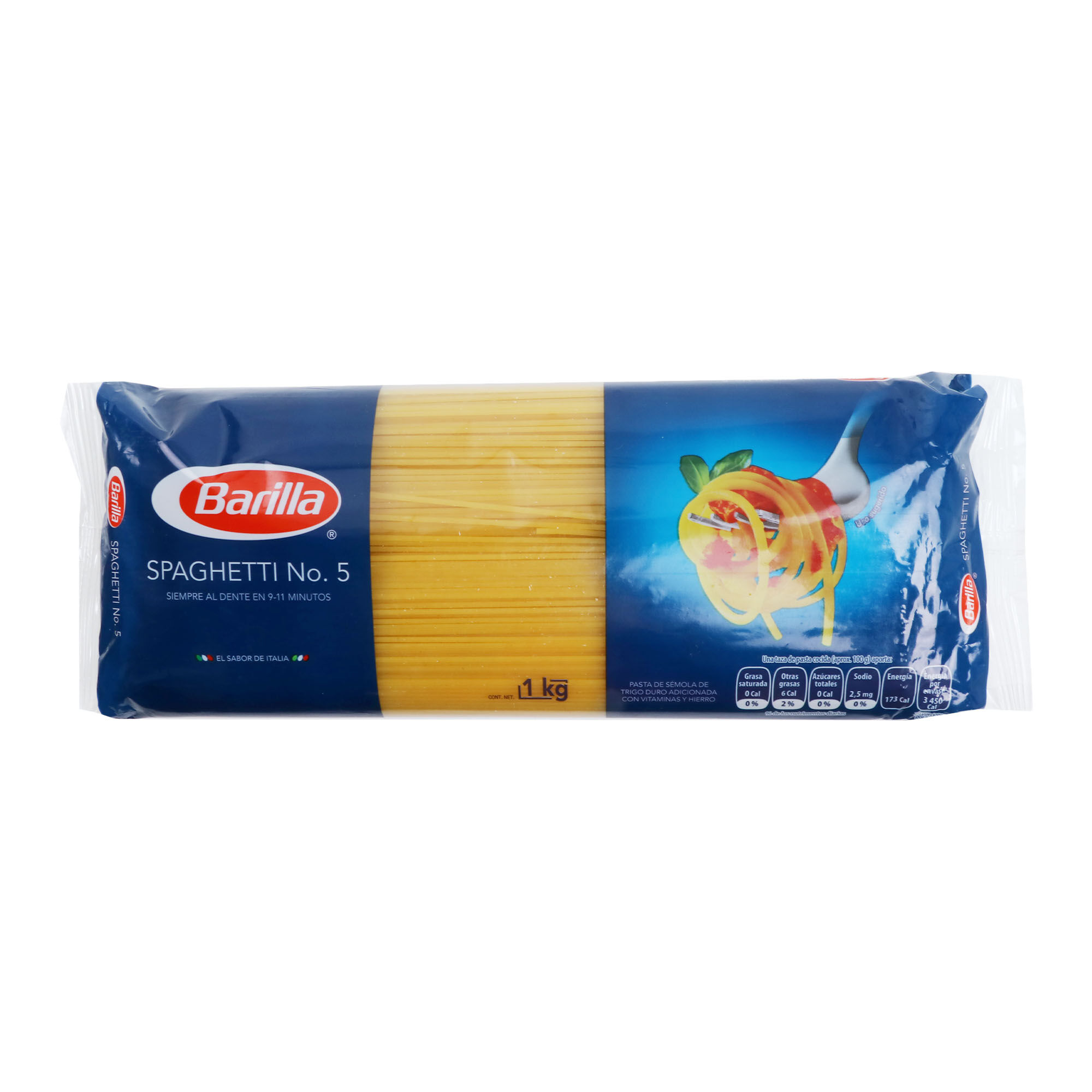 Pasta Spaghetti # 5 Barilla 1.0 Kg