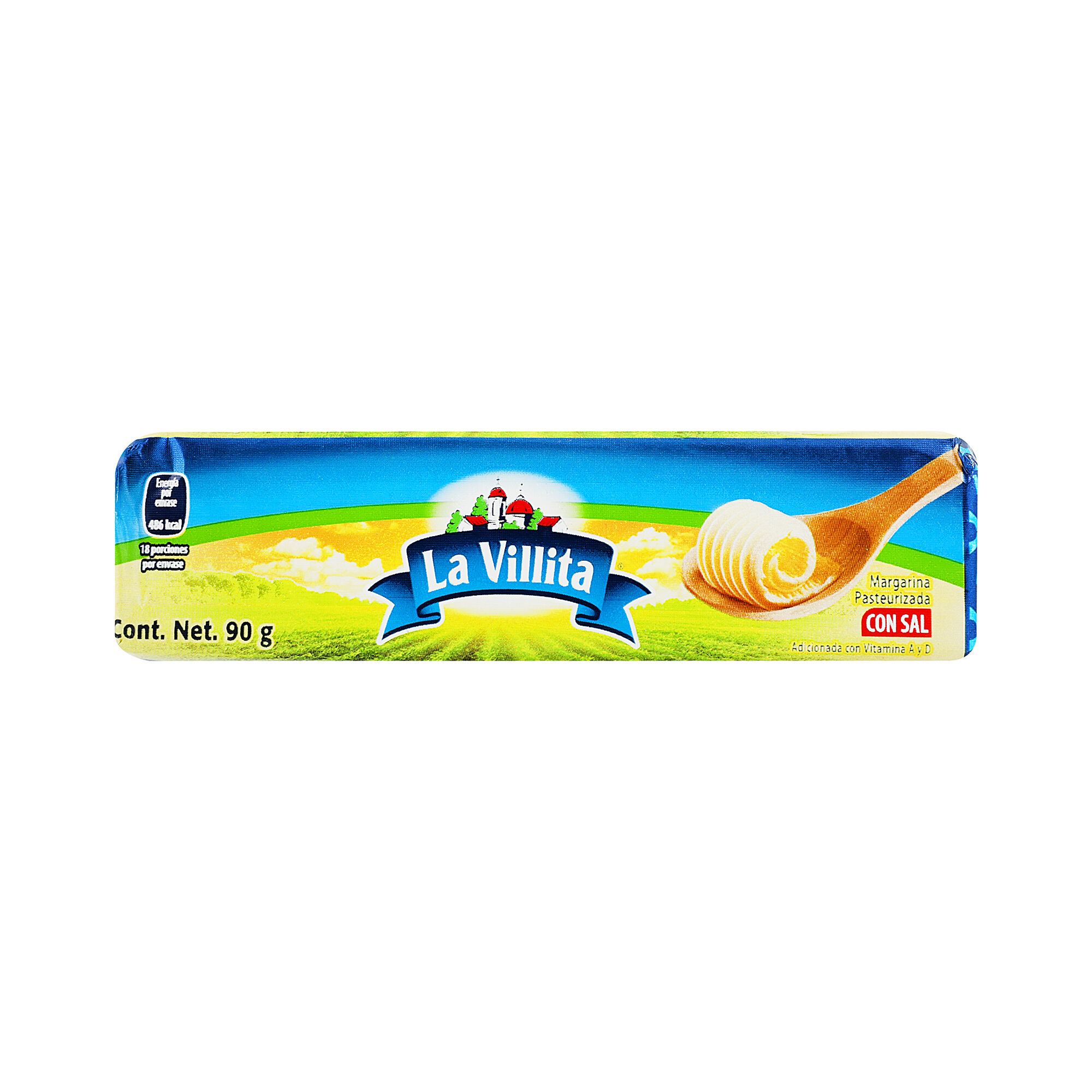 Margarina Con Sal La Villita 90.0 Gr