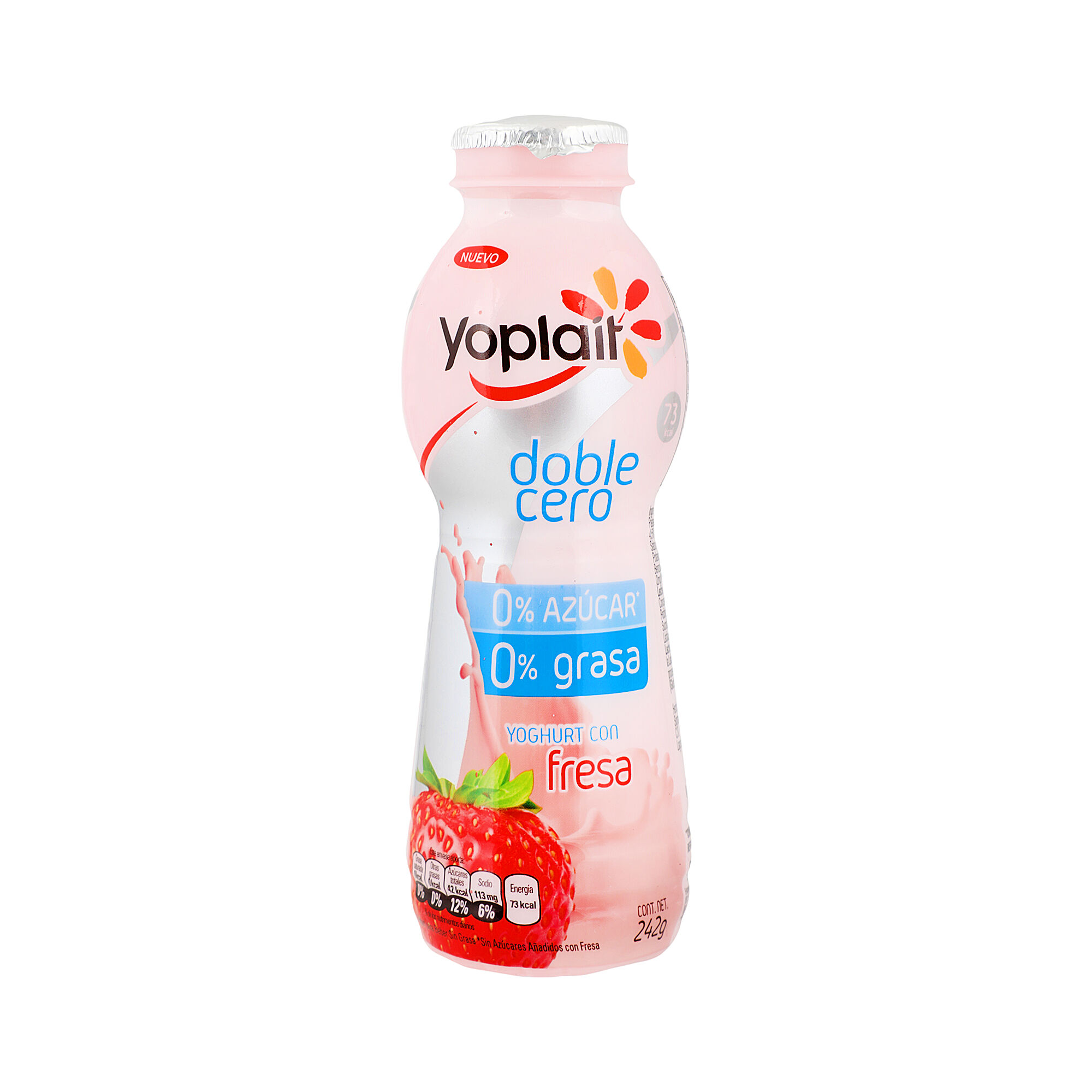 Yoghurt Light Fresa Yoplait 242.0 Gr