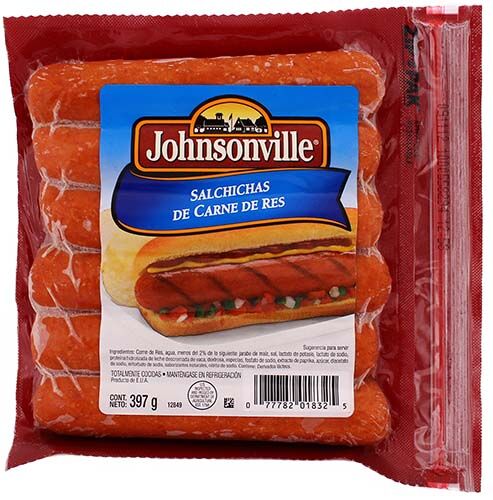 Salchicha De Res Johnsonville 397.0 Gr