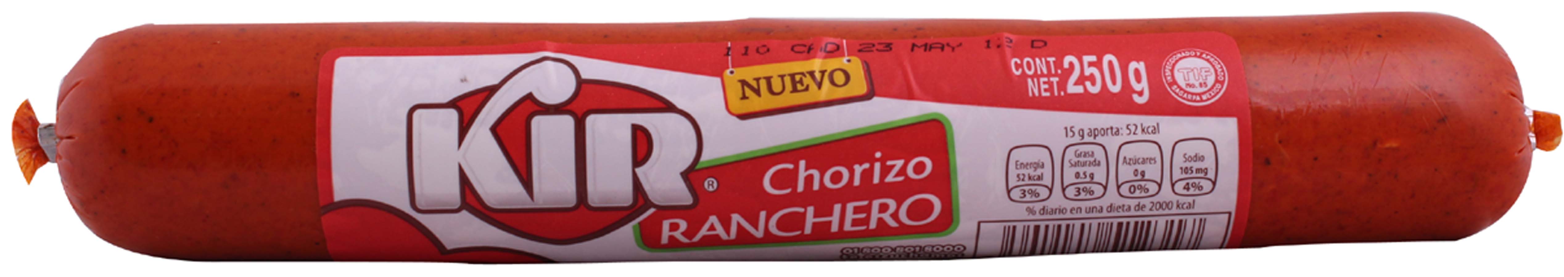 Chorizo Ranchero Kir 250.0 Gr