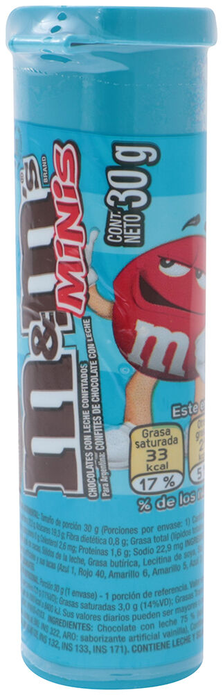 Chocolate Miniaturas Tubo M&ms 30.0 Gr