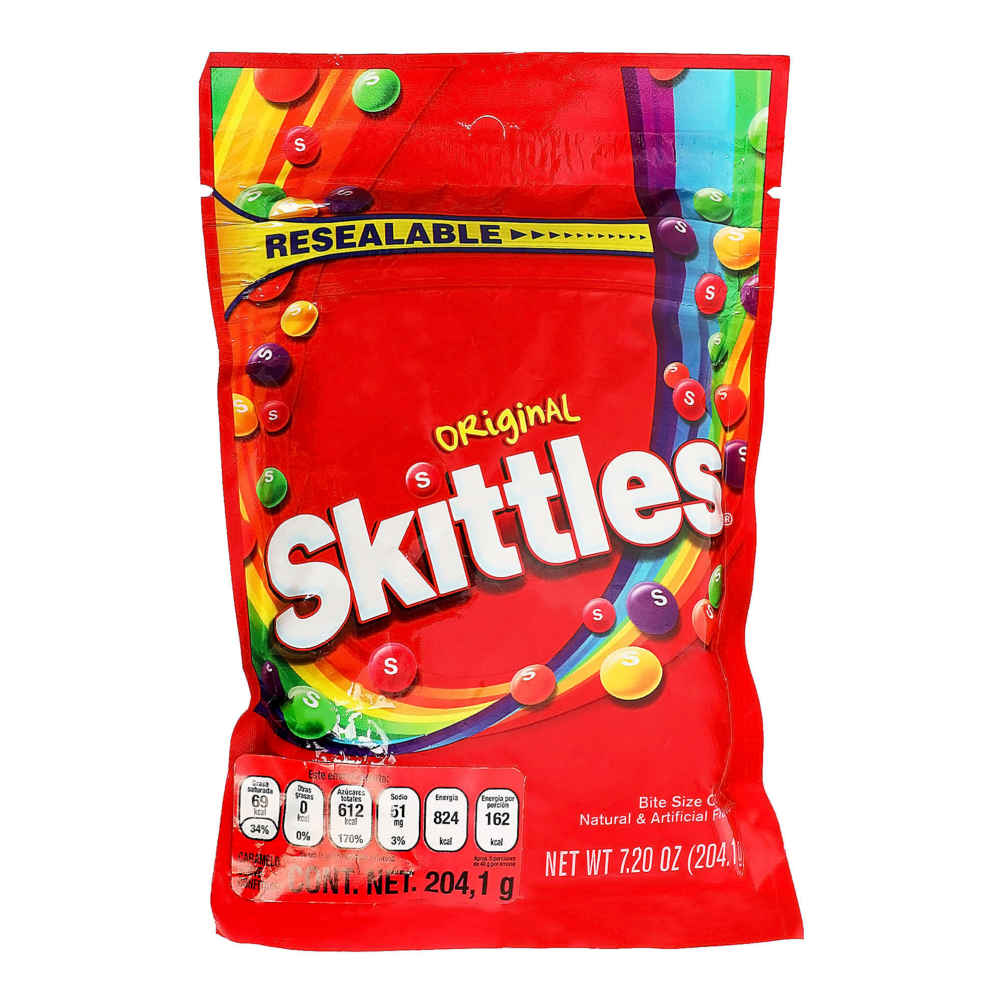 Dulce Original Skittles 204.1 Gr