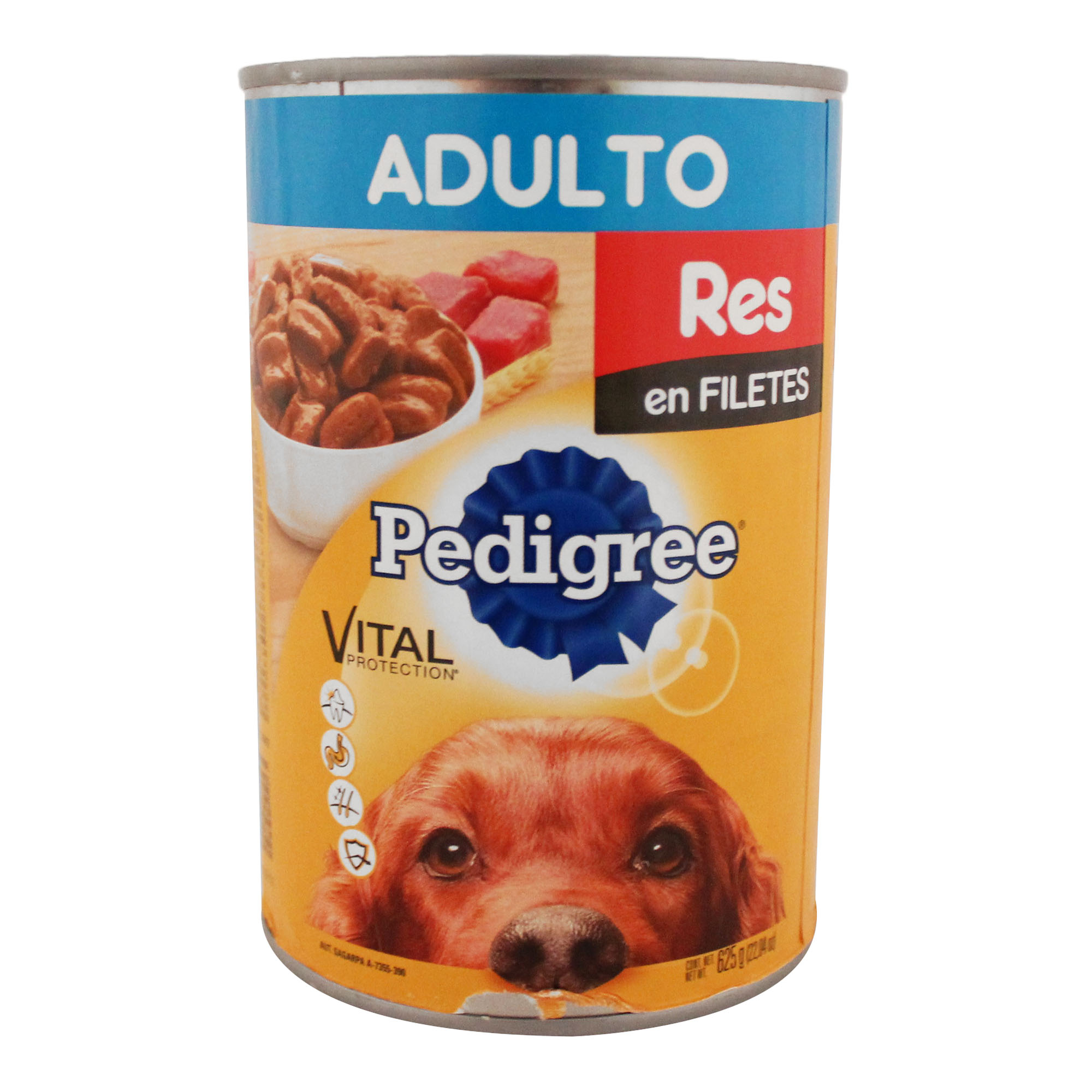 Comida Perro Guisado Con Carne De Res Pedigree 625.0 Gr