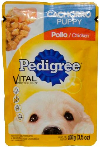 Comida Perro Puppy Pouch Pollo Pedigree 100.0 Gr