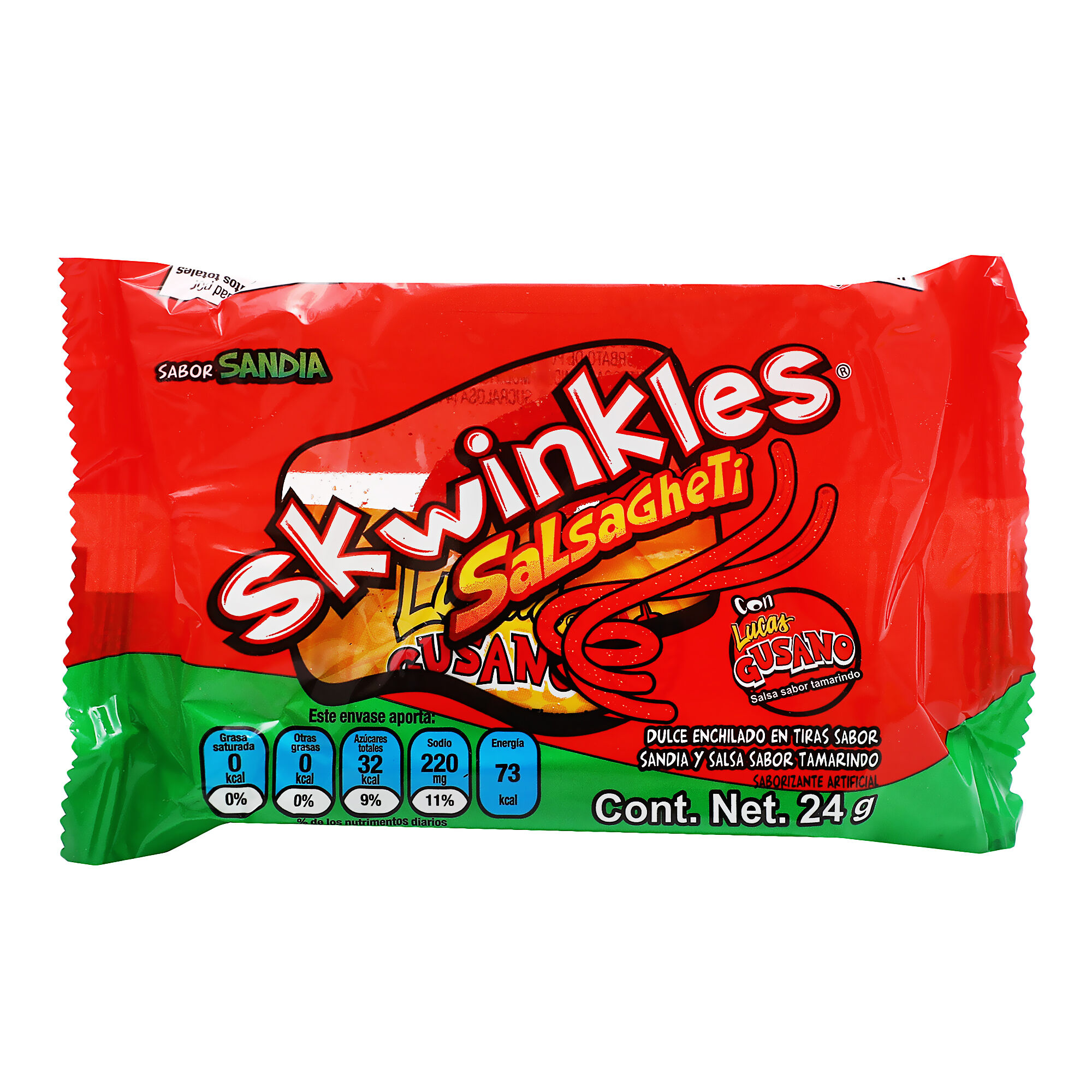 Tiras Enchilada Sand Skwinkles 24 Gr