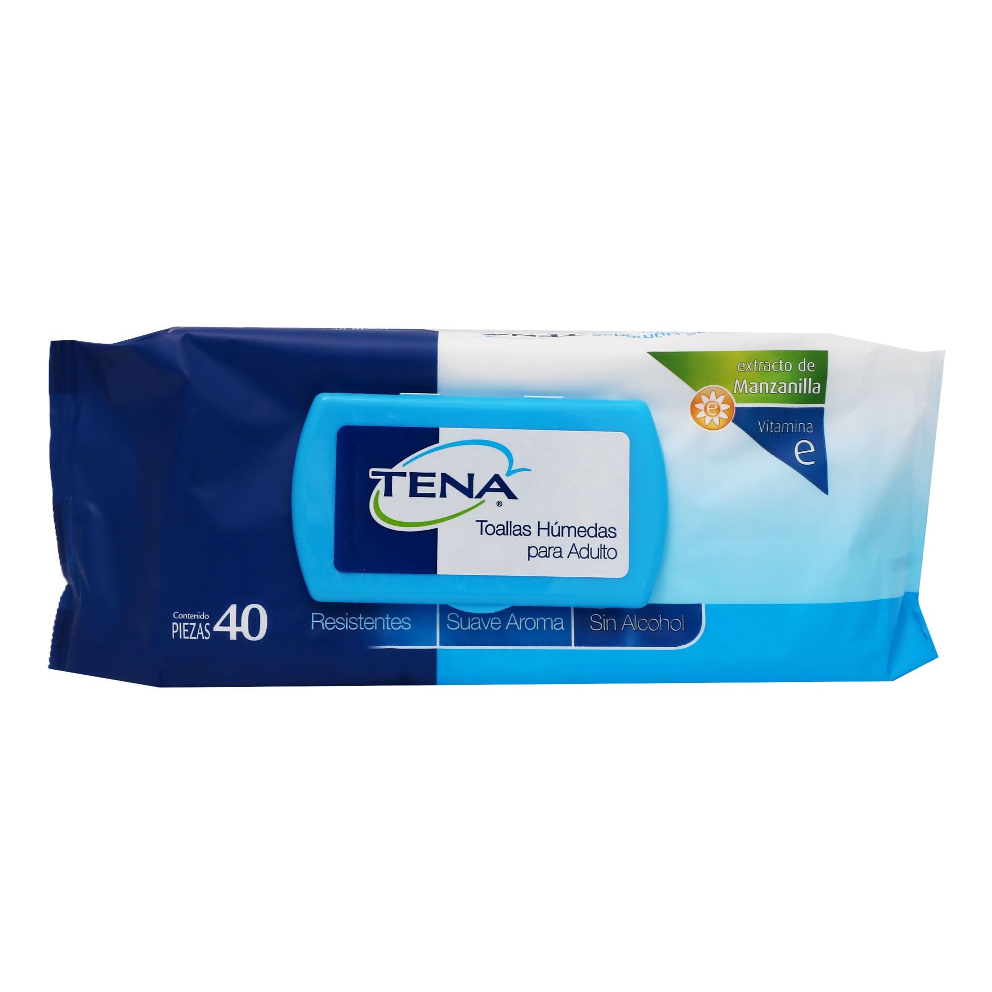 Toallas Humedas Tena 40.0 Pza
