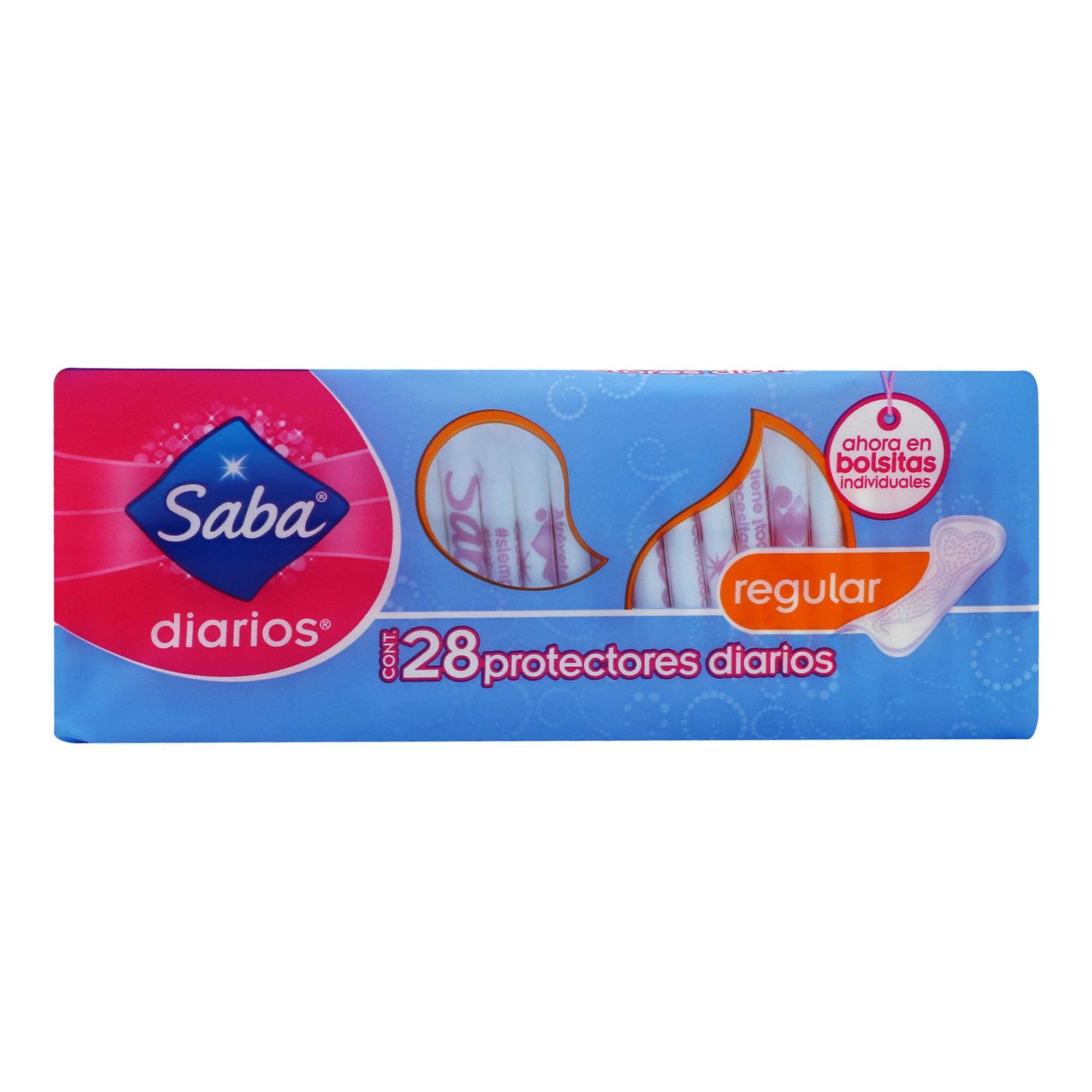 Protectores Diarios Delicate Regular Saba 28.0 Pza