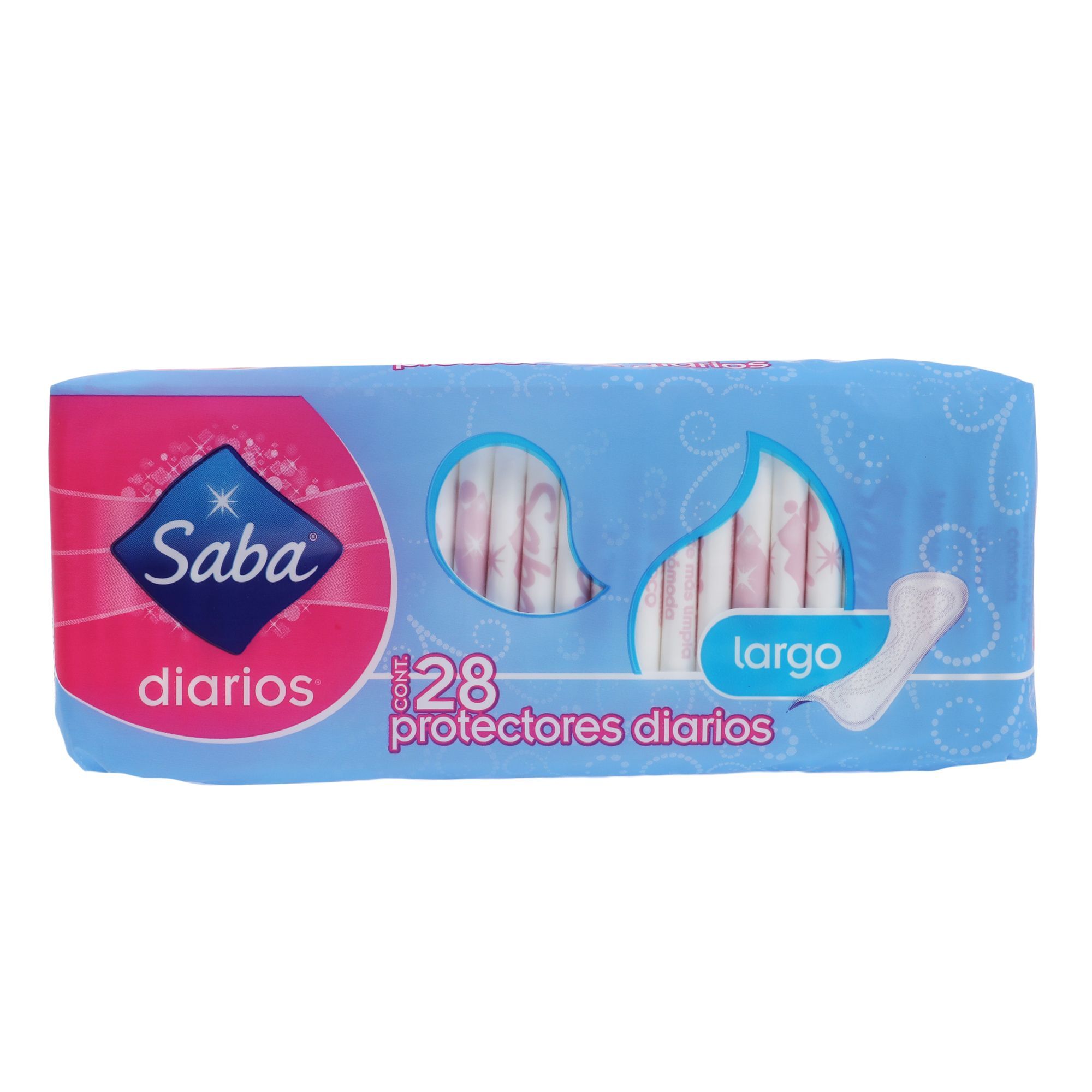 Protectores Diarios Delicate Largo Saba 28.0 Pza