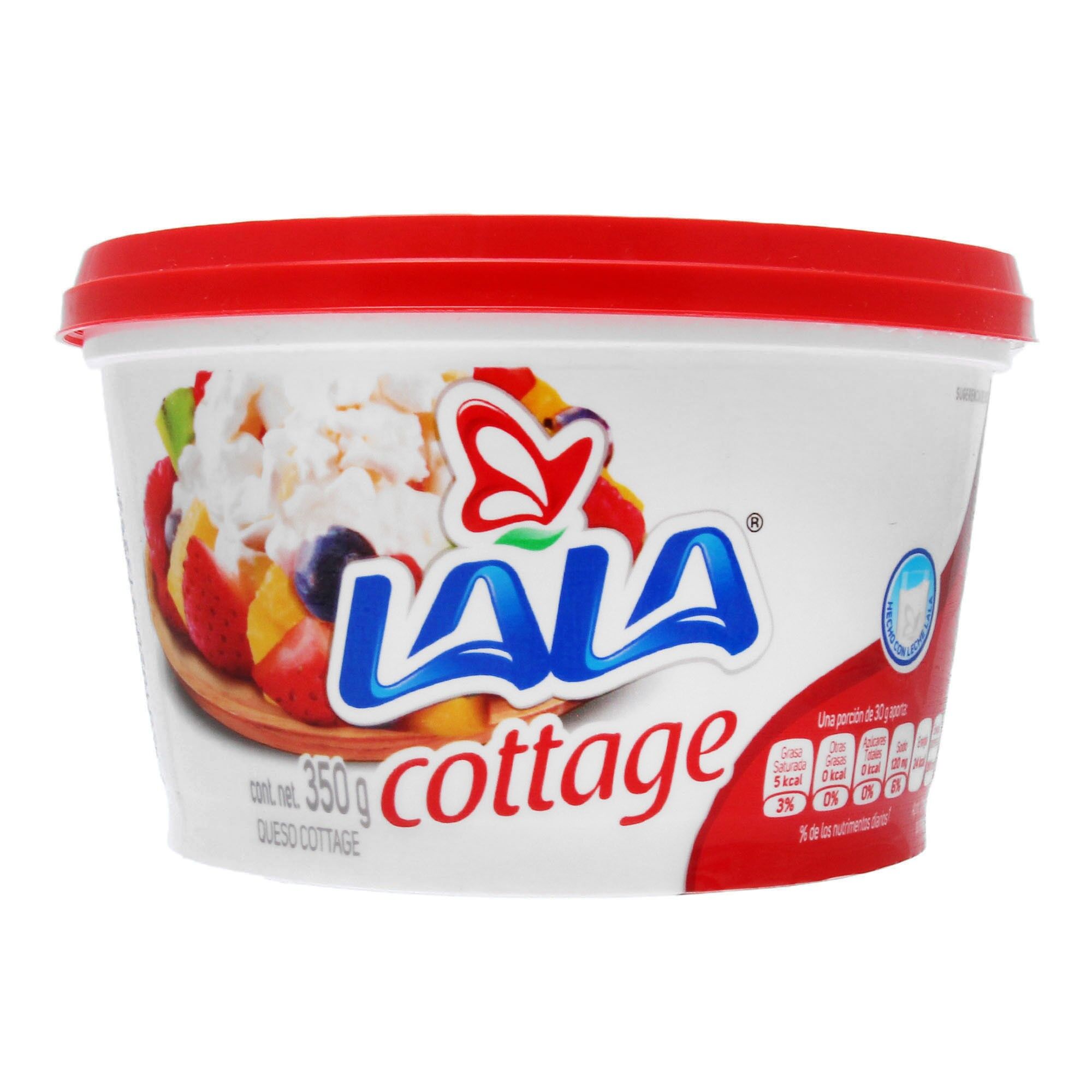 Queso Cottage Lala 350.0 Gr